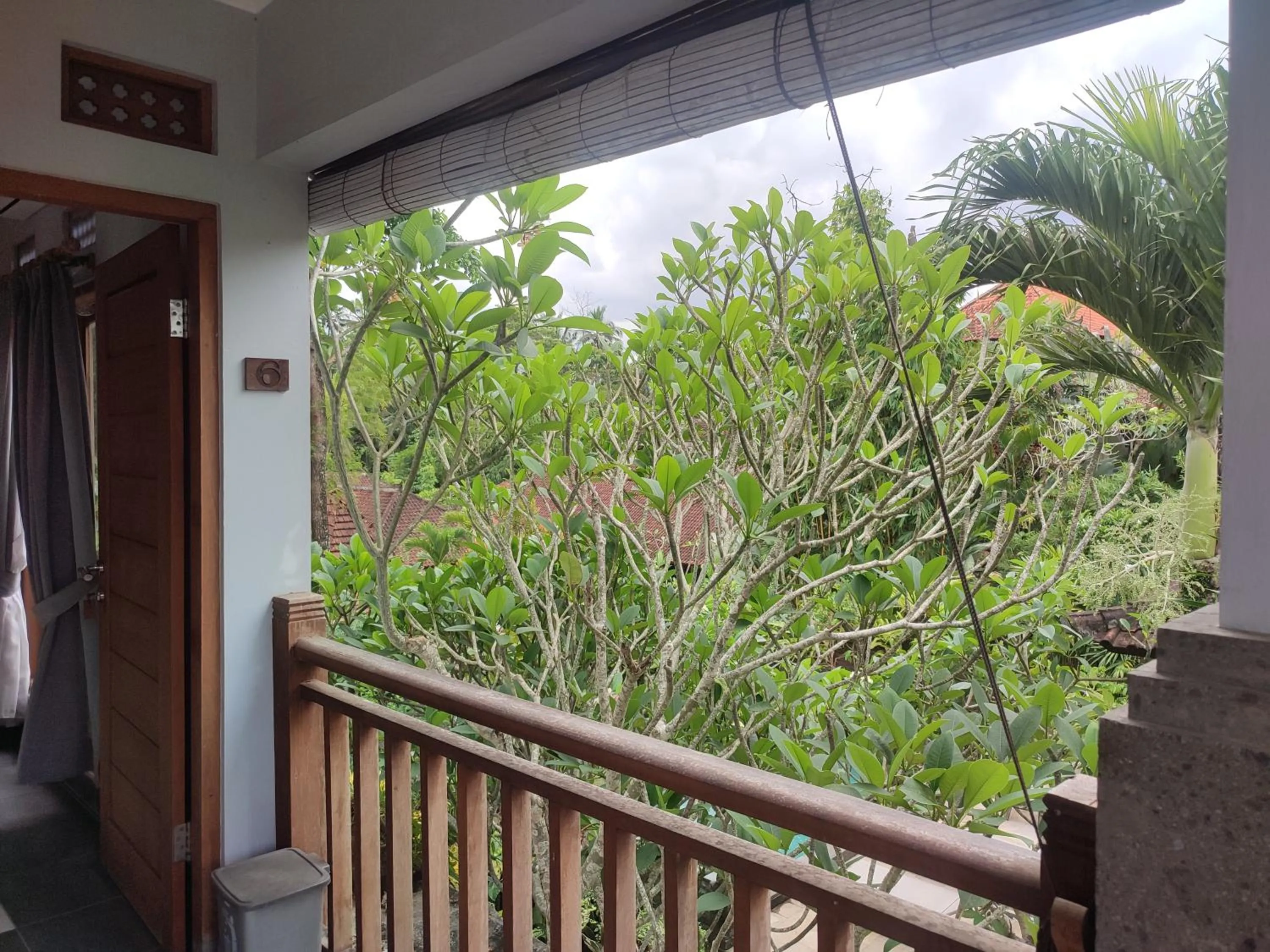 Balcony/Terrace in Nyoman Homestay Ubud