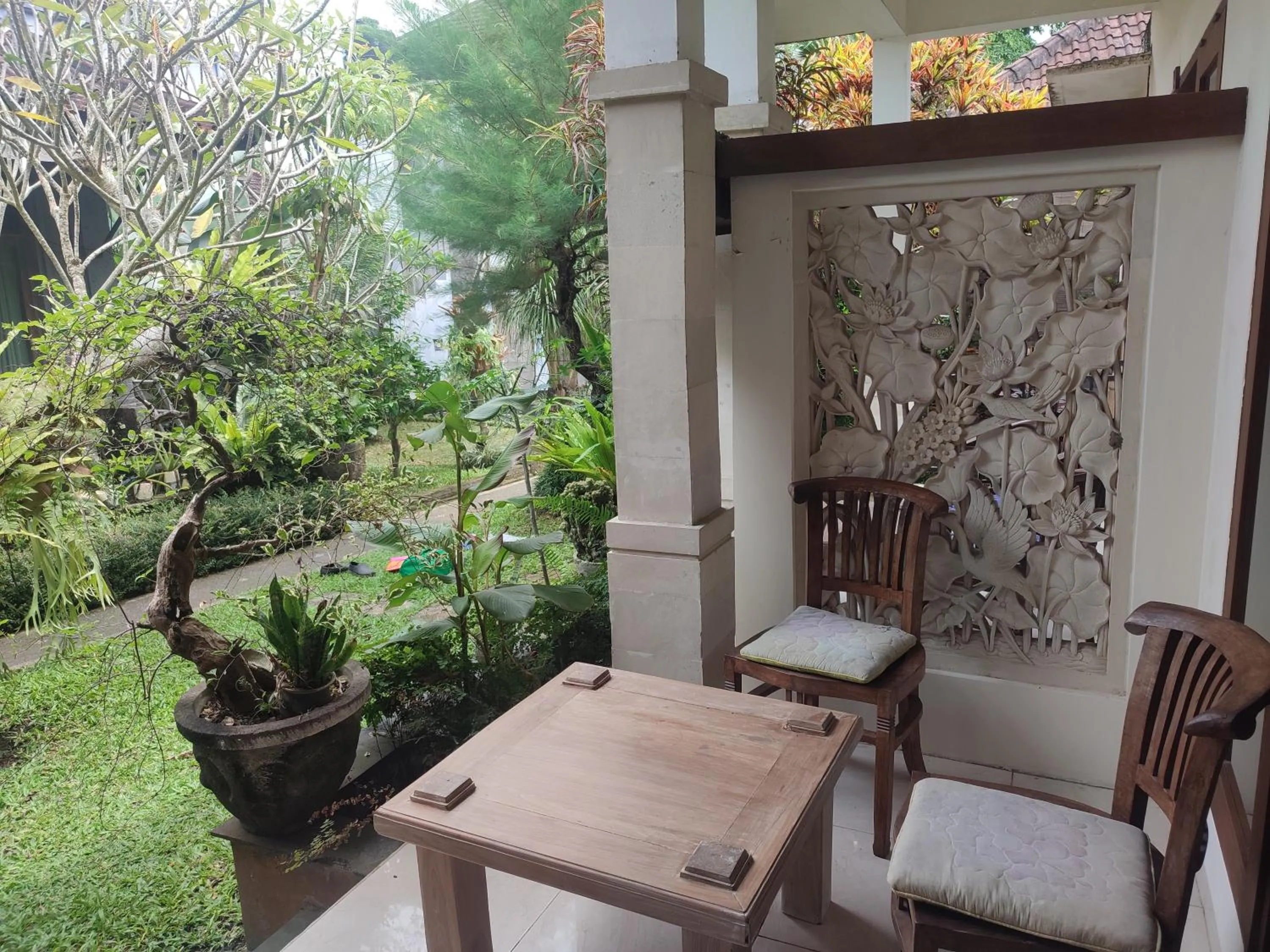 Patio in Nyoman Homestay Ubud