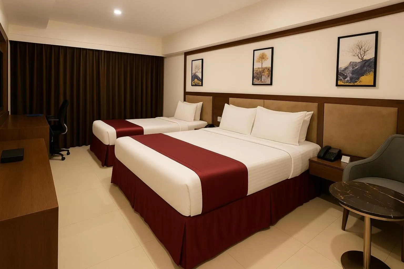 Living room, Bed in Hotel Tip Top International Pune