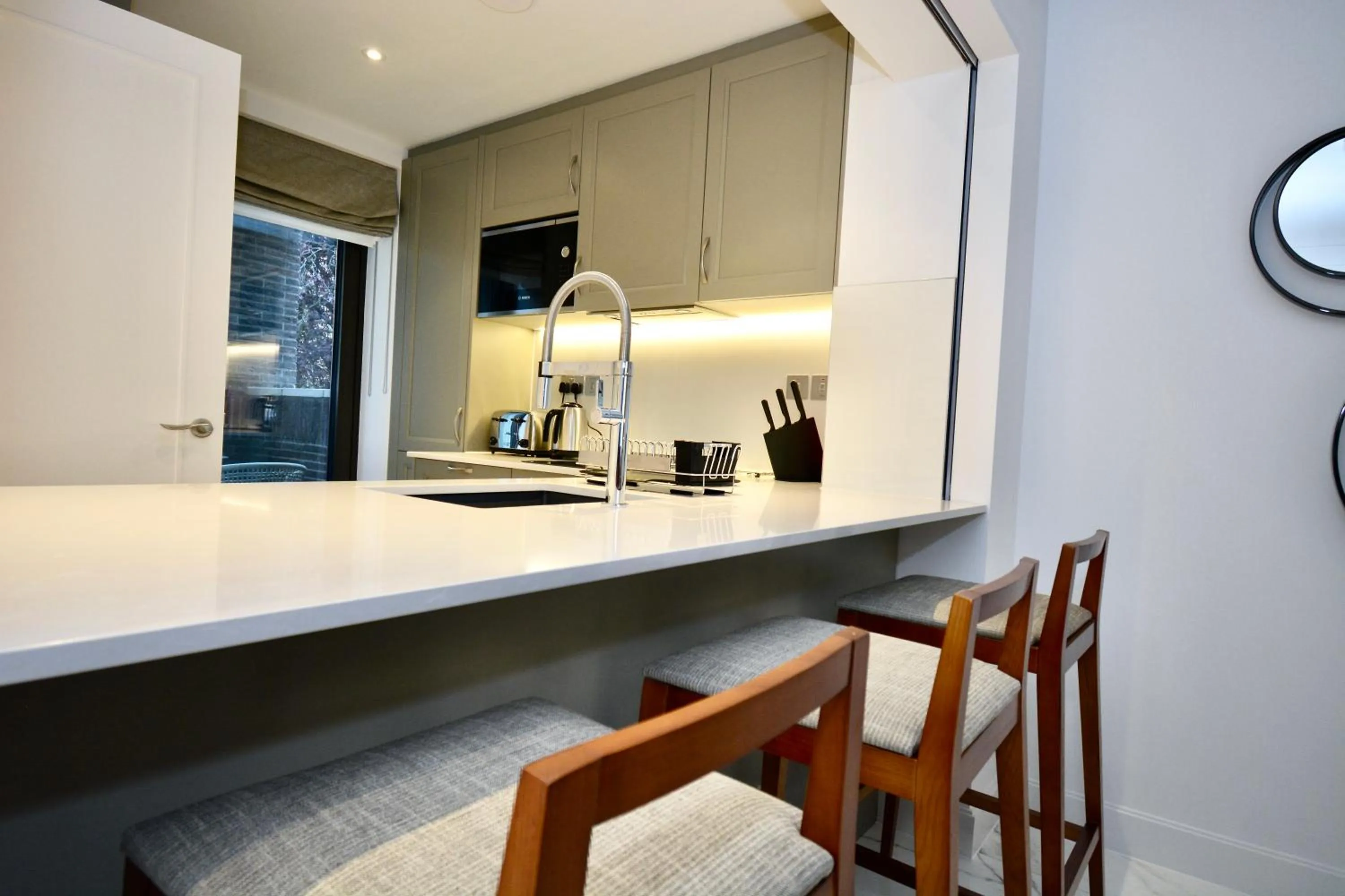 Kitchen or kitchenette in Sanctum Regent's Park