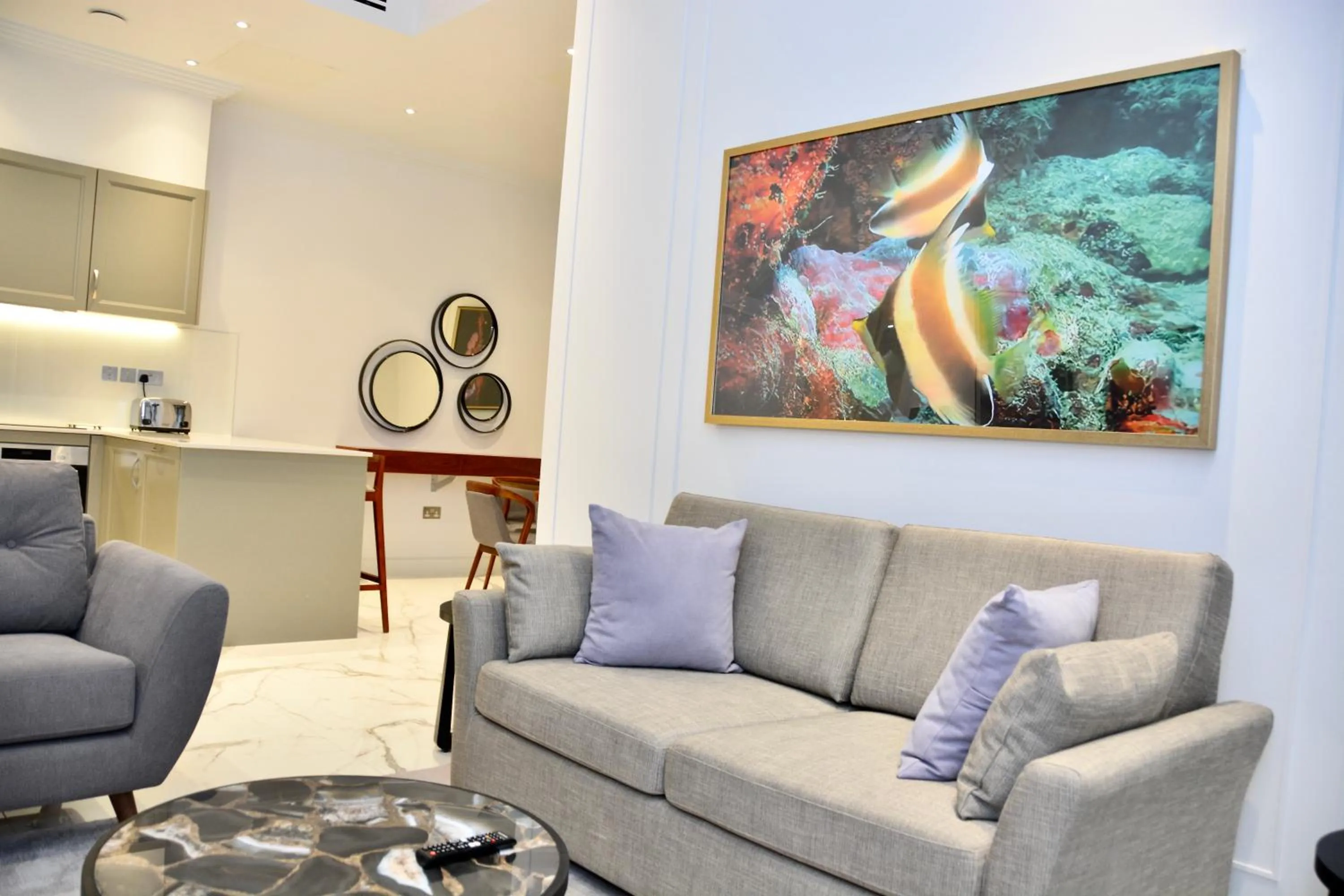 Living room in Sanctum Regent's Park