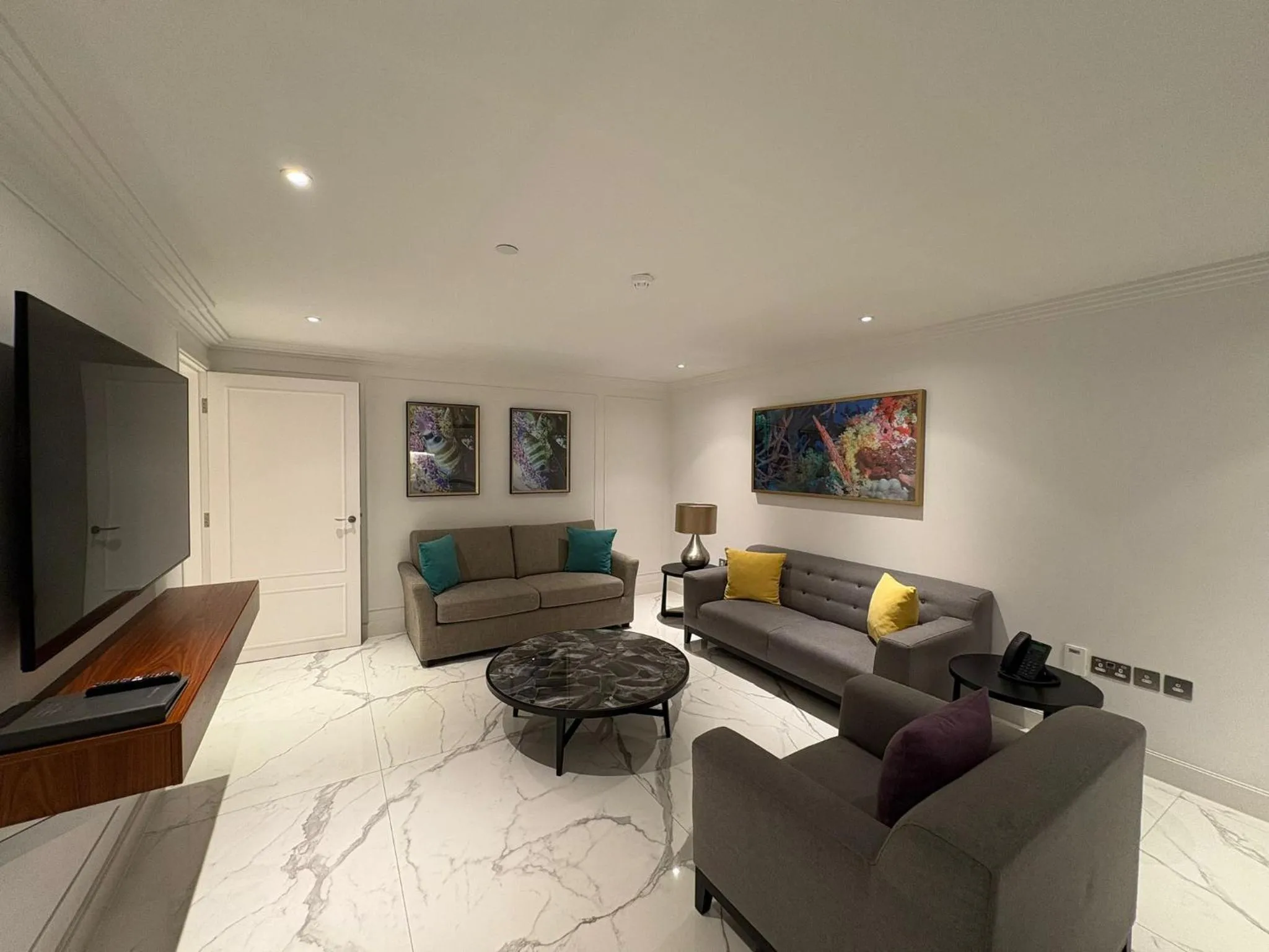 Communal lounge/ TV room in Sanctum Regent's Park