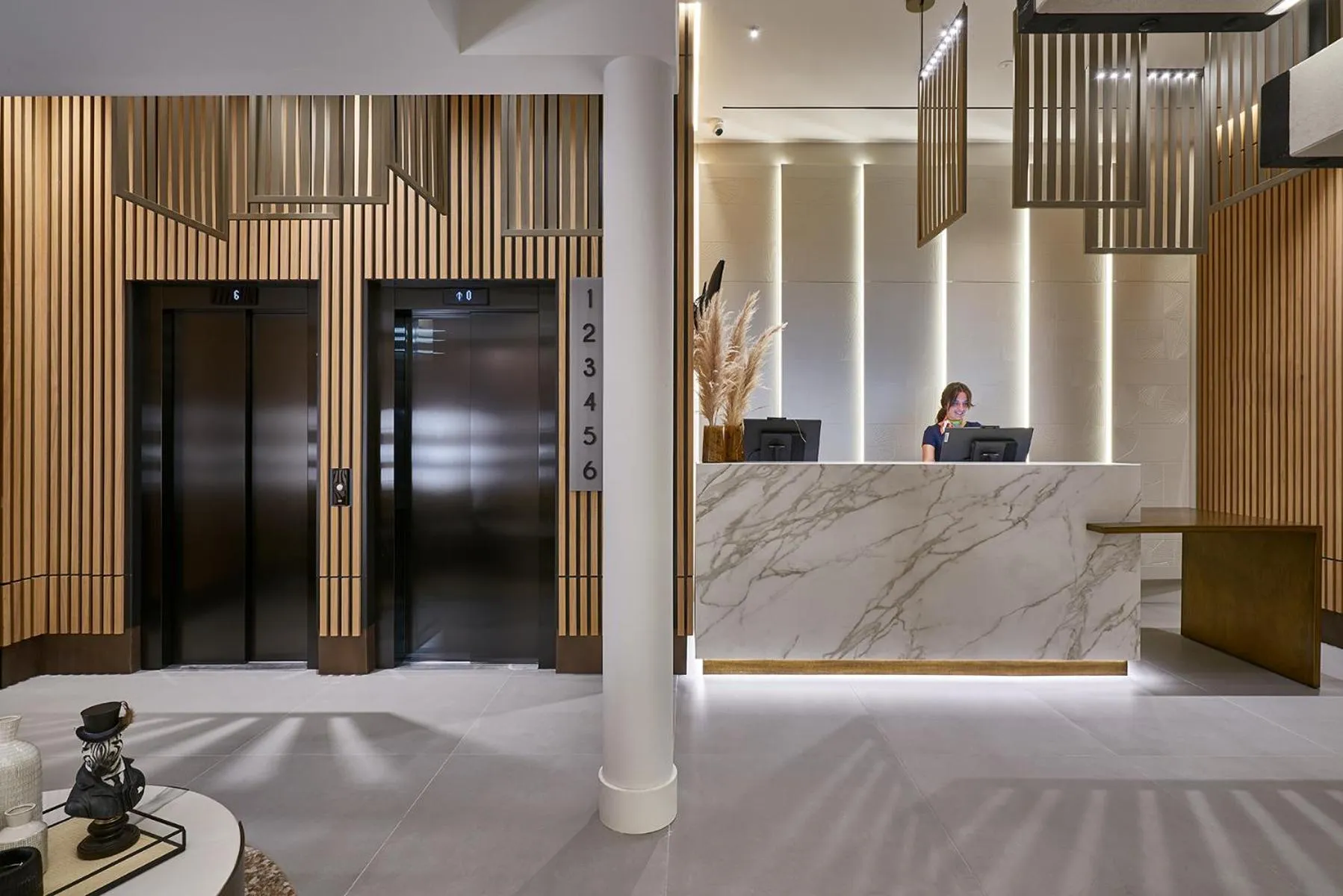 Lobby or reception in Vincci Larios Diez