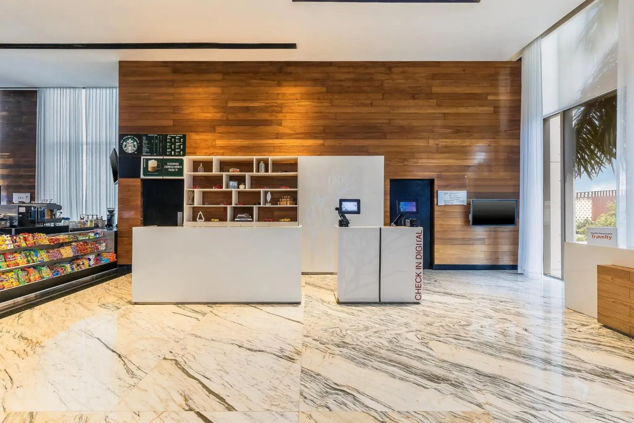 Lobby or reception in Fiesta Inn Merida Lobby or reception in Fiesta Inn Merida