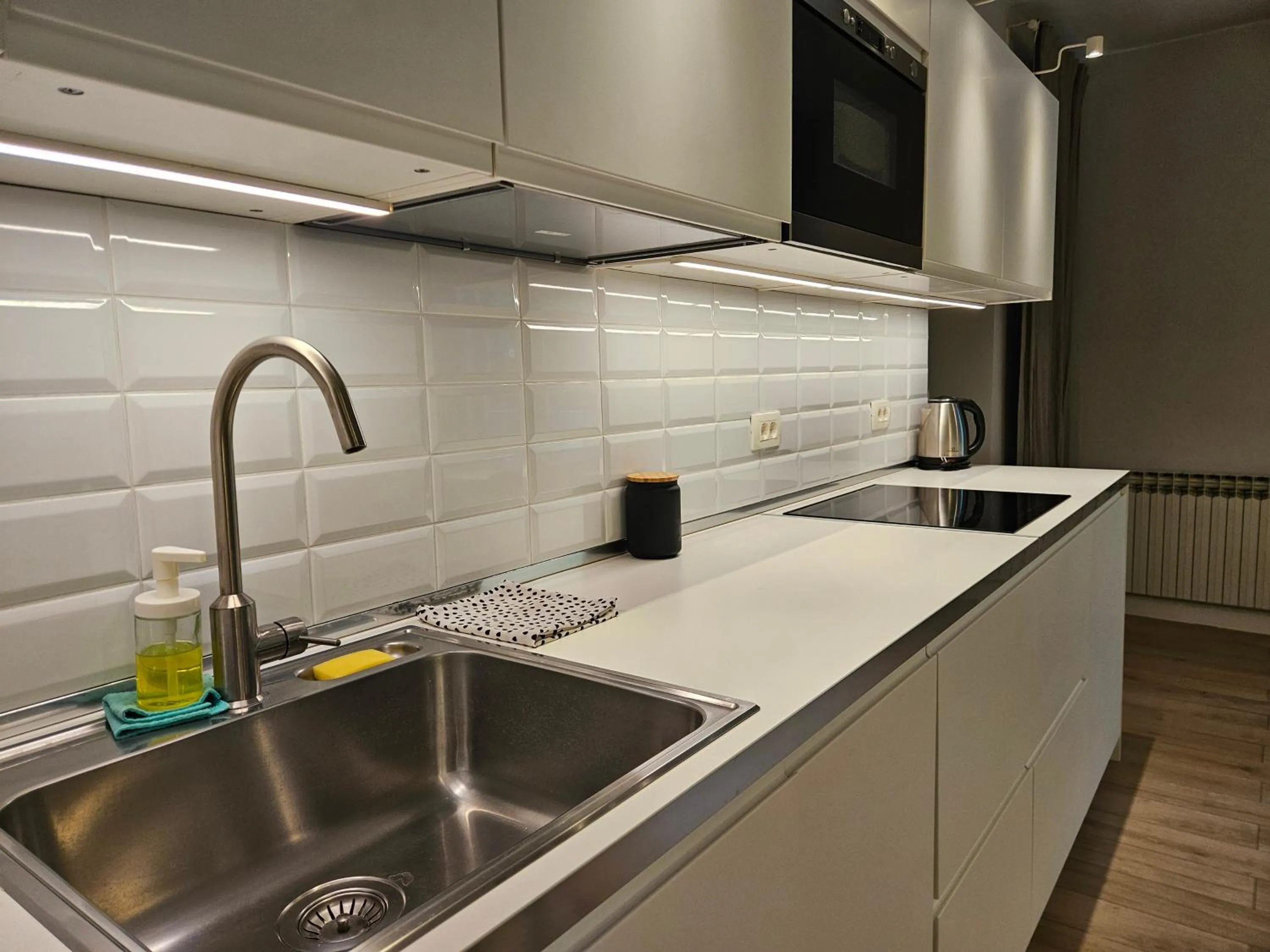 Kitchen or kitchenette in Exclusive Kaptol Apartment