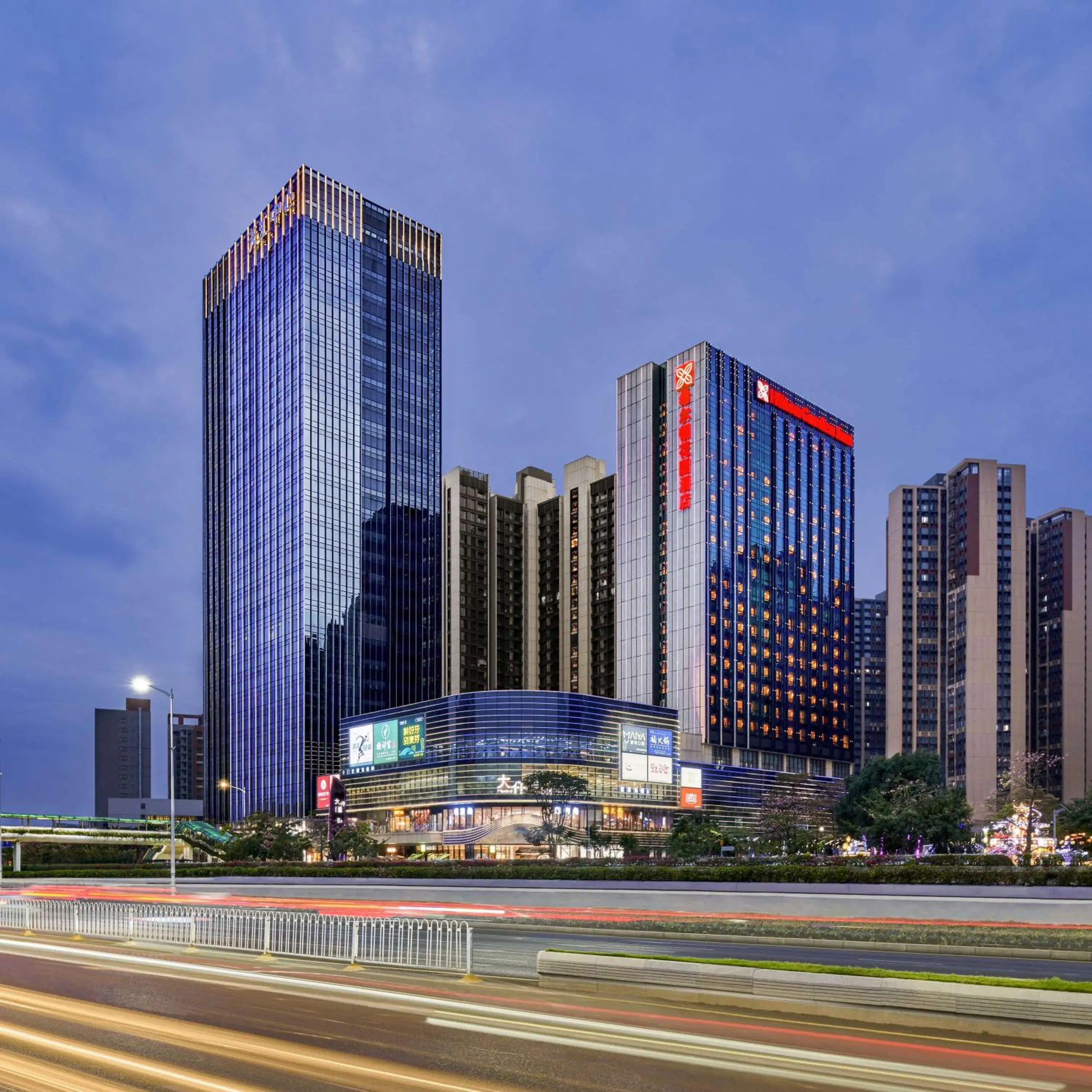 Property building in Hilton Garden Inn Shenzhen Guangming Property building in Hilton Garden Inn Shenzhen Guangming