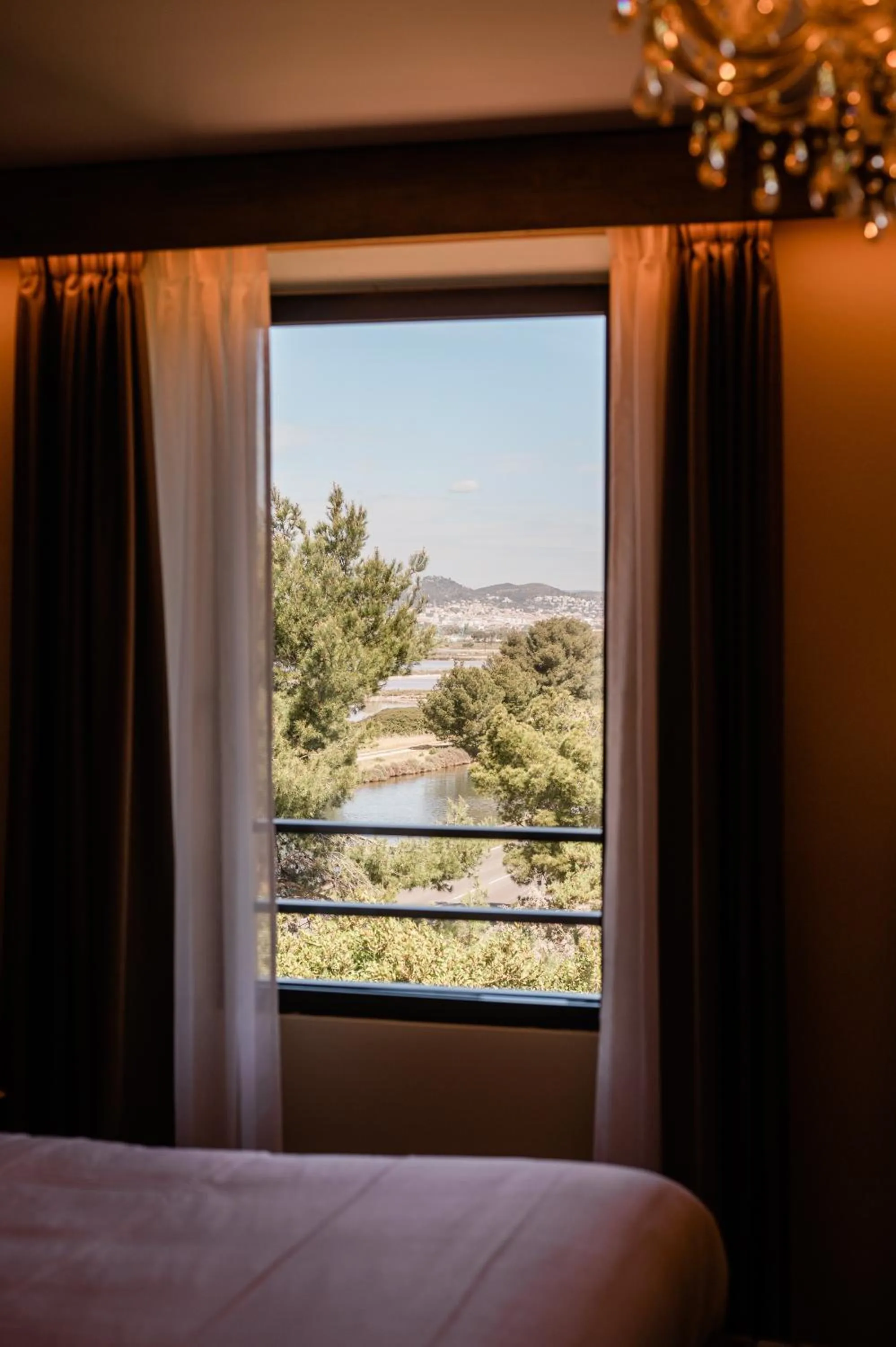 Natural landscape, Bed in Le Hameau Des Pesquiers Ecolodge & Spa, Curio Collection By Hilton