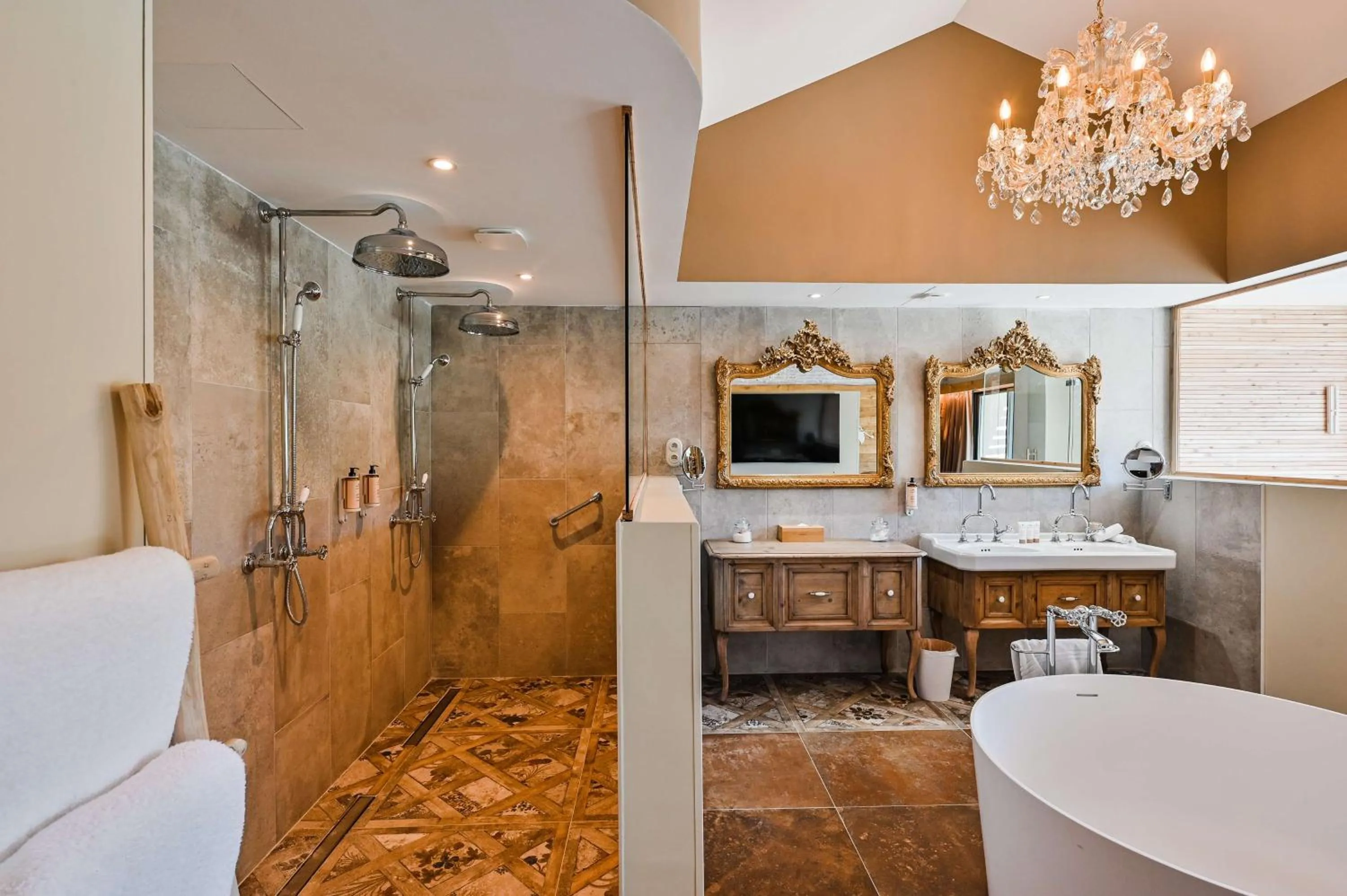 Bathroom in Le Hameau Des Pesquiers Ecolodge & Spa, Curio Collection By Hilton
