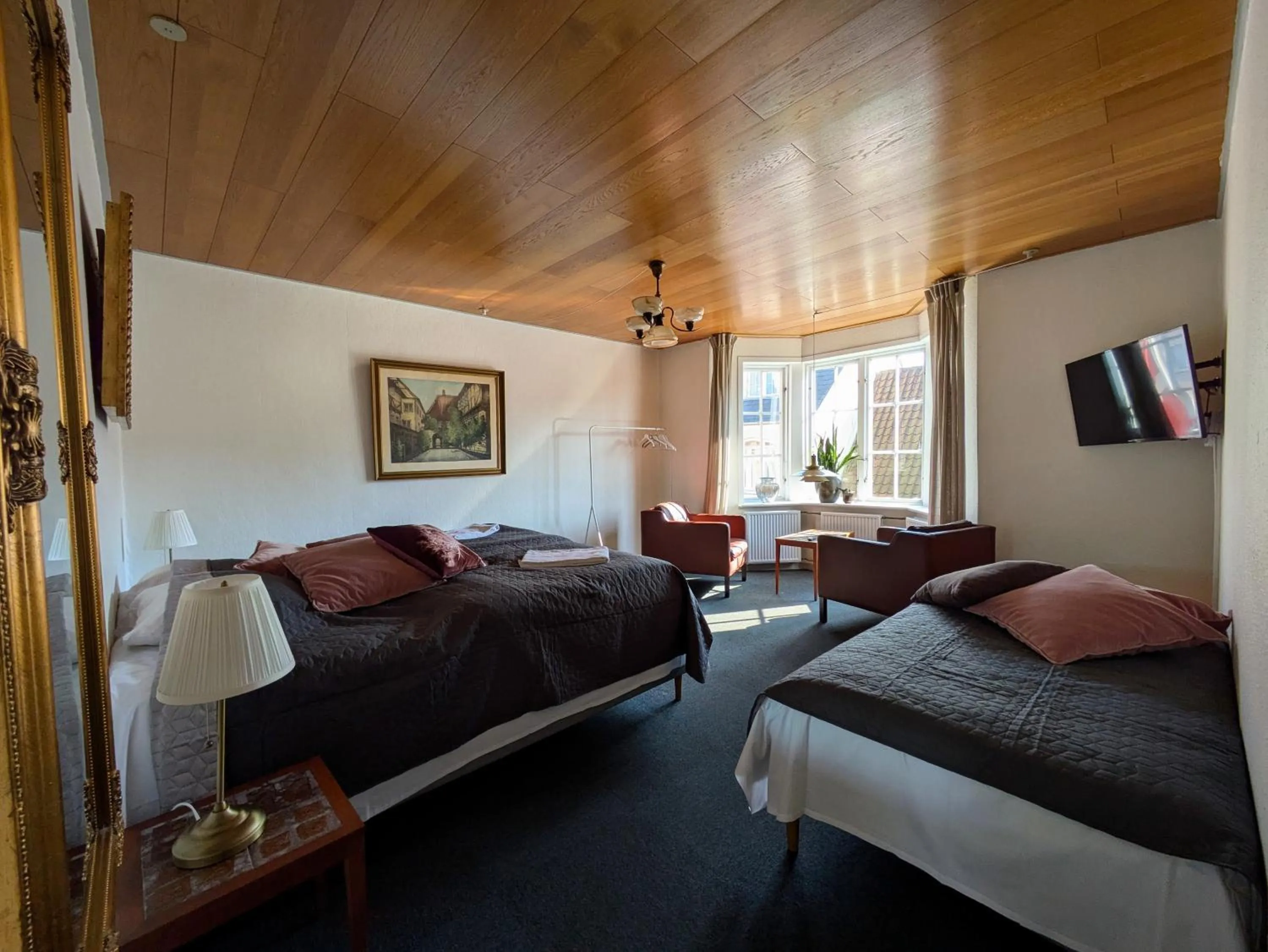 Bed in Restaurant Backhaus