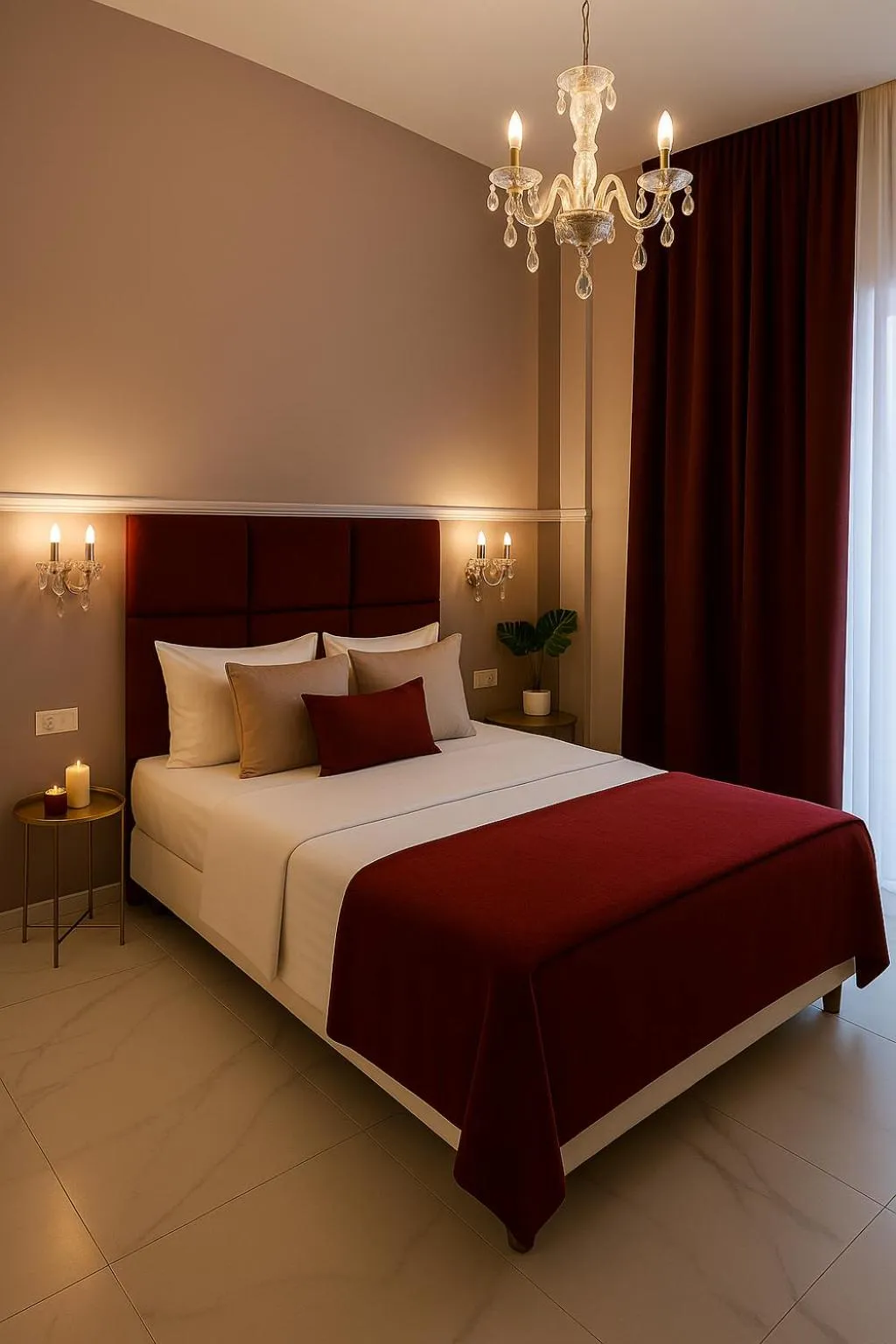 Bed in Black Onyx Comfort Suites - Elegant Stay- City Center Next to Airport Bus