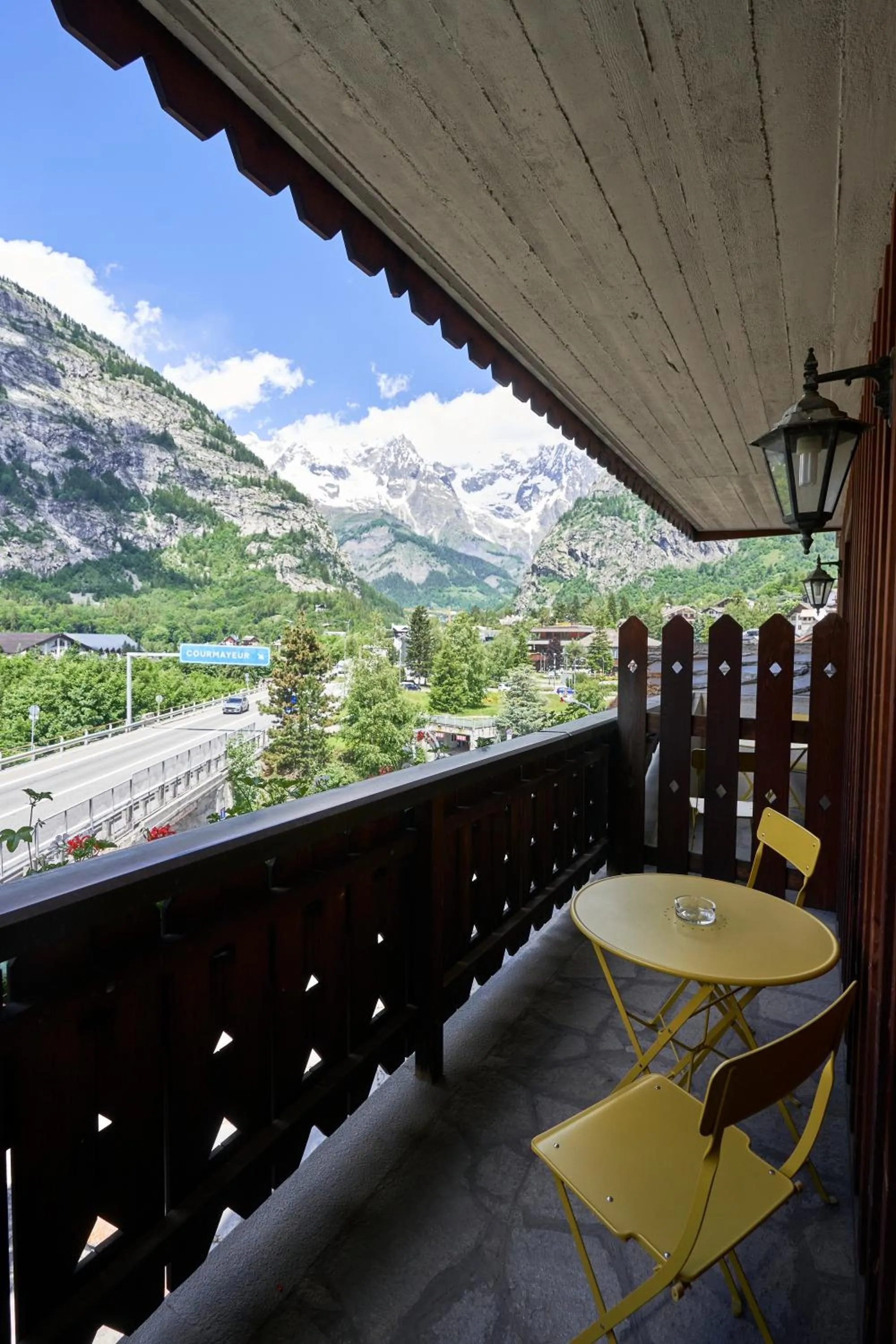 View (from property/room) in Hotel Walser Courmayeur