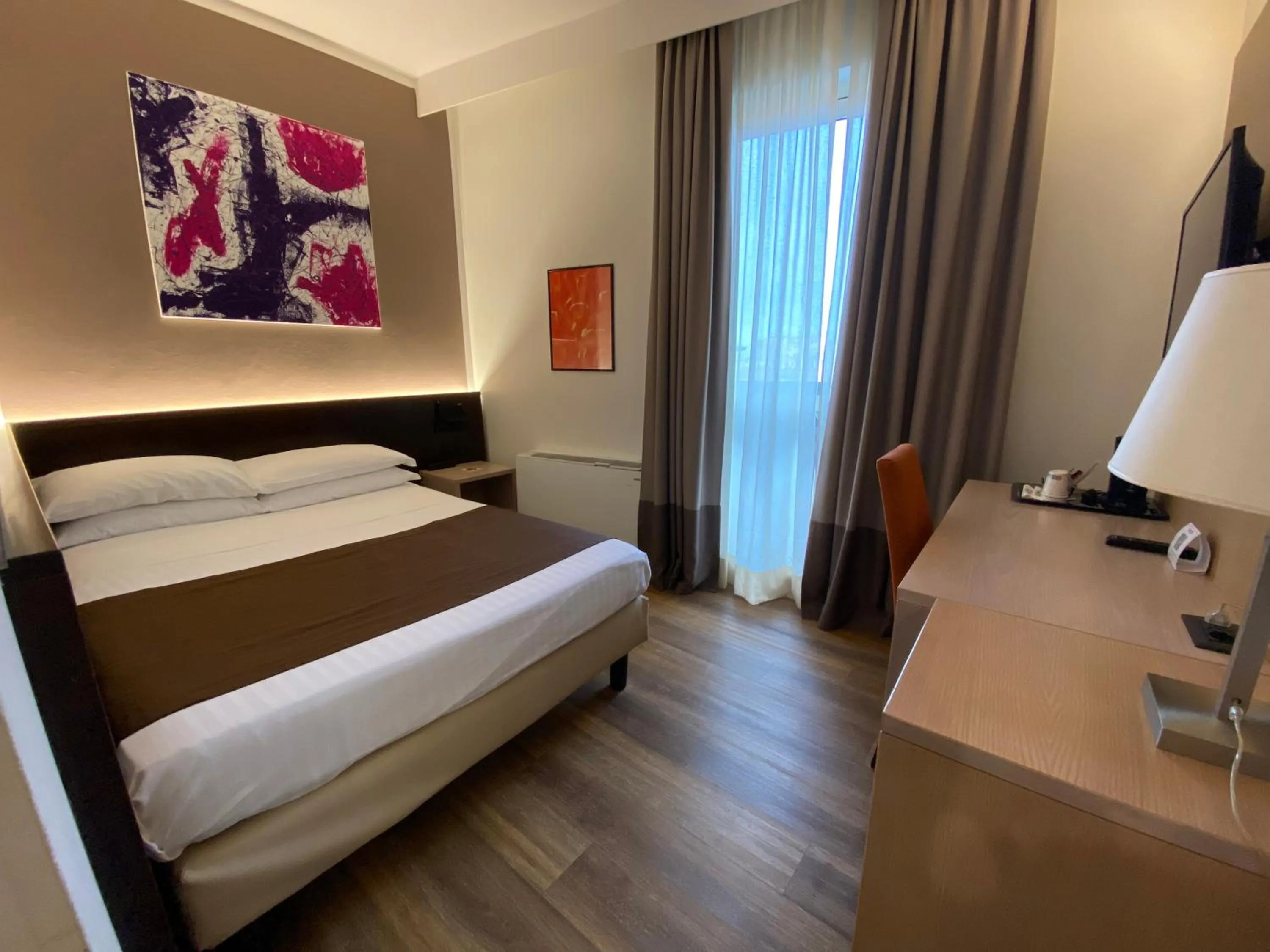 Bedroom, Bed in Hotel Carlton