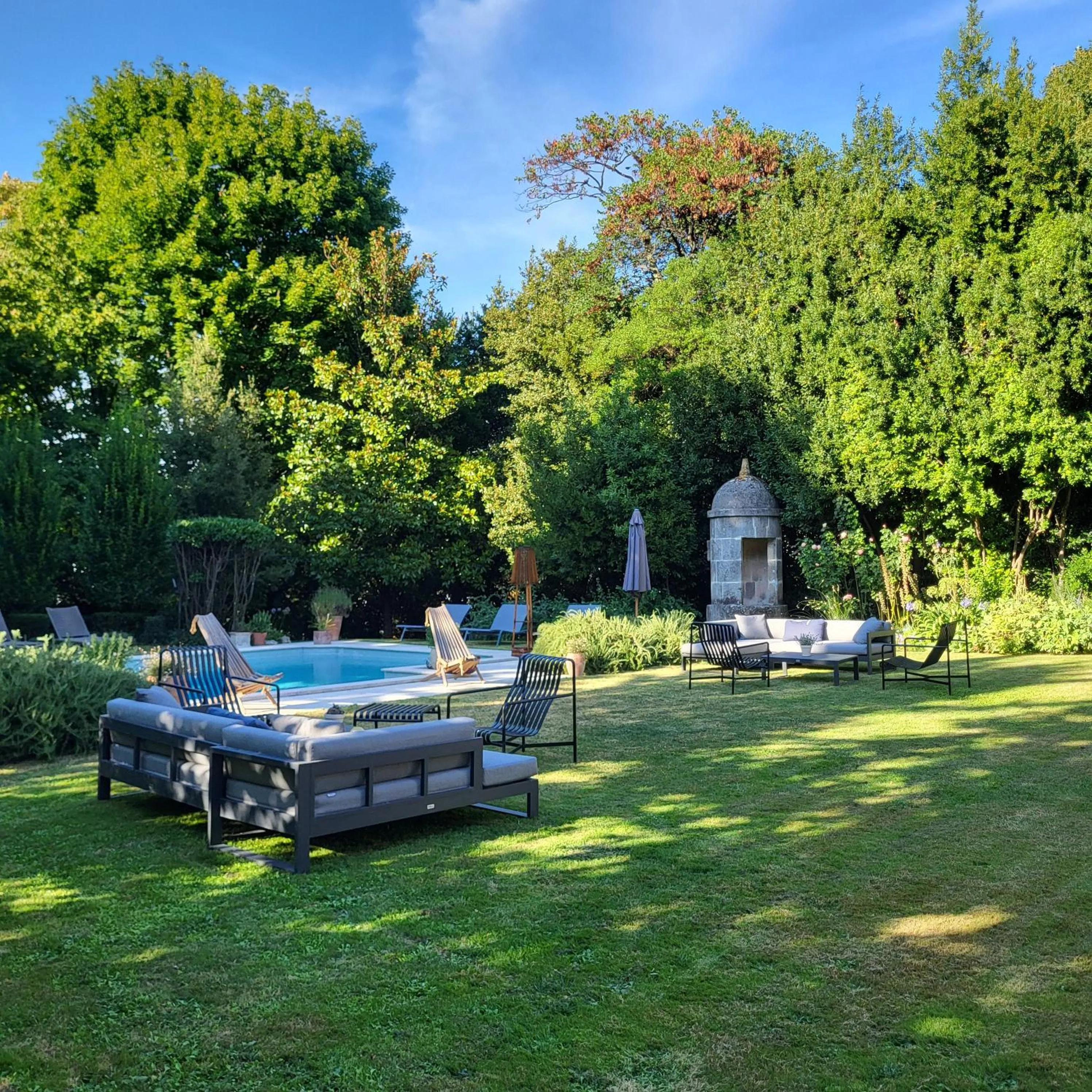 Garden in Logis des Tourelles