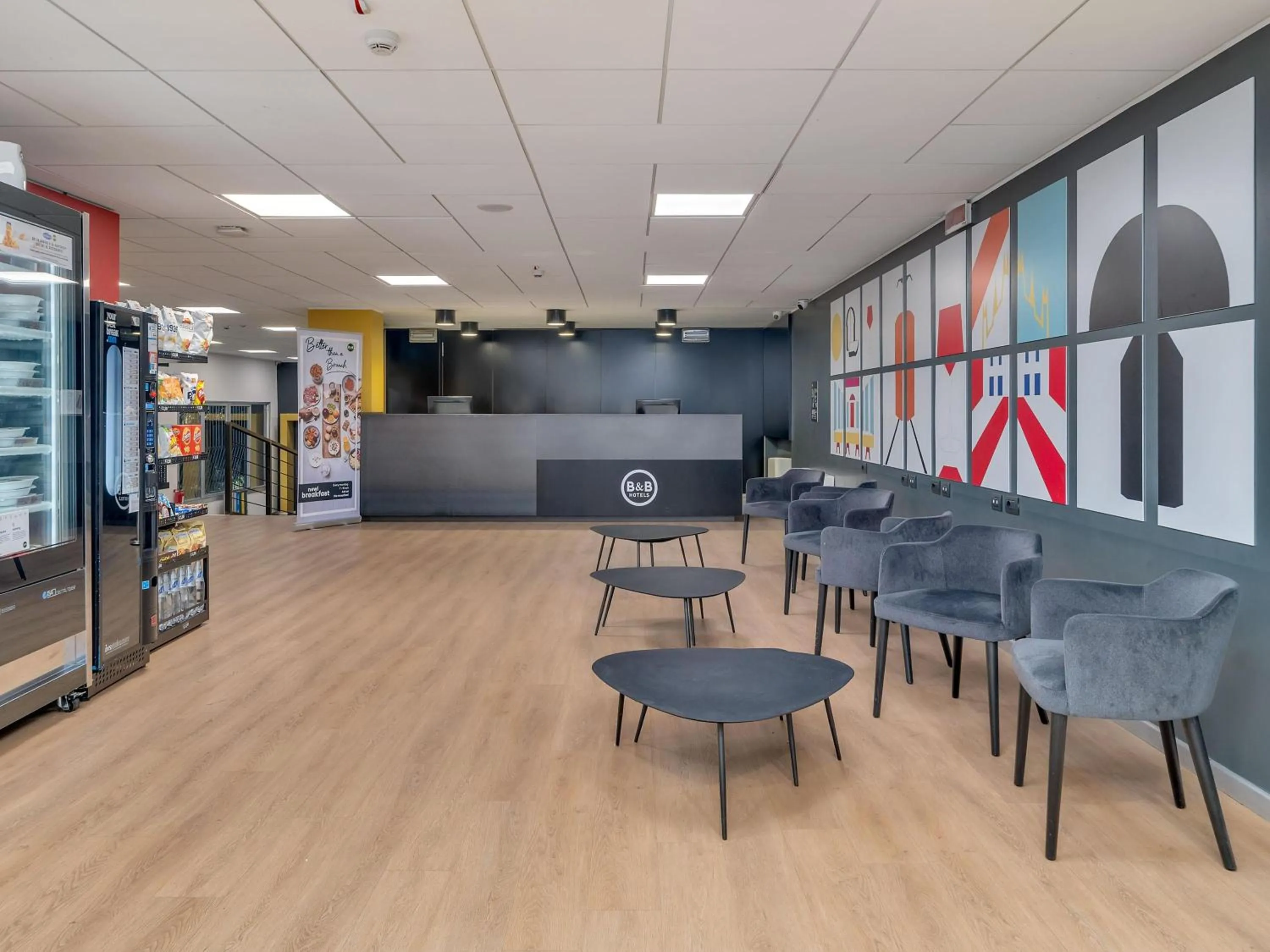 Restaurant/places to eat in B&B HOTEL Milano Ornato