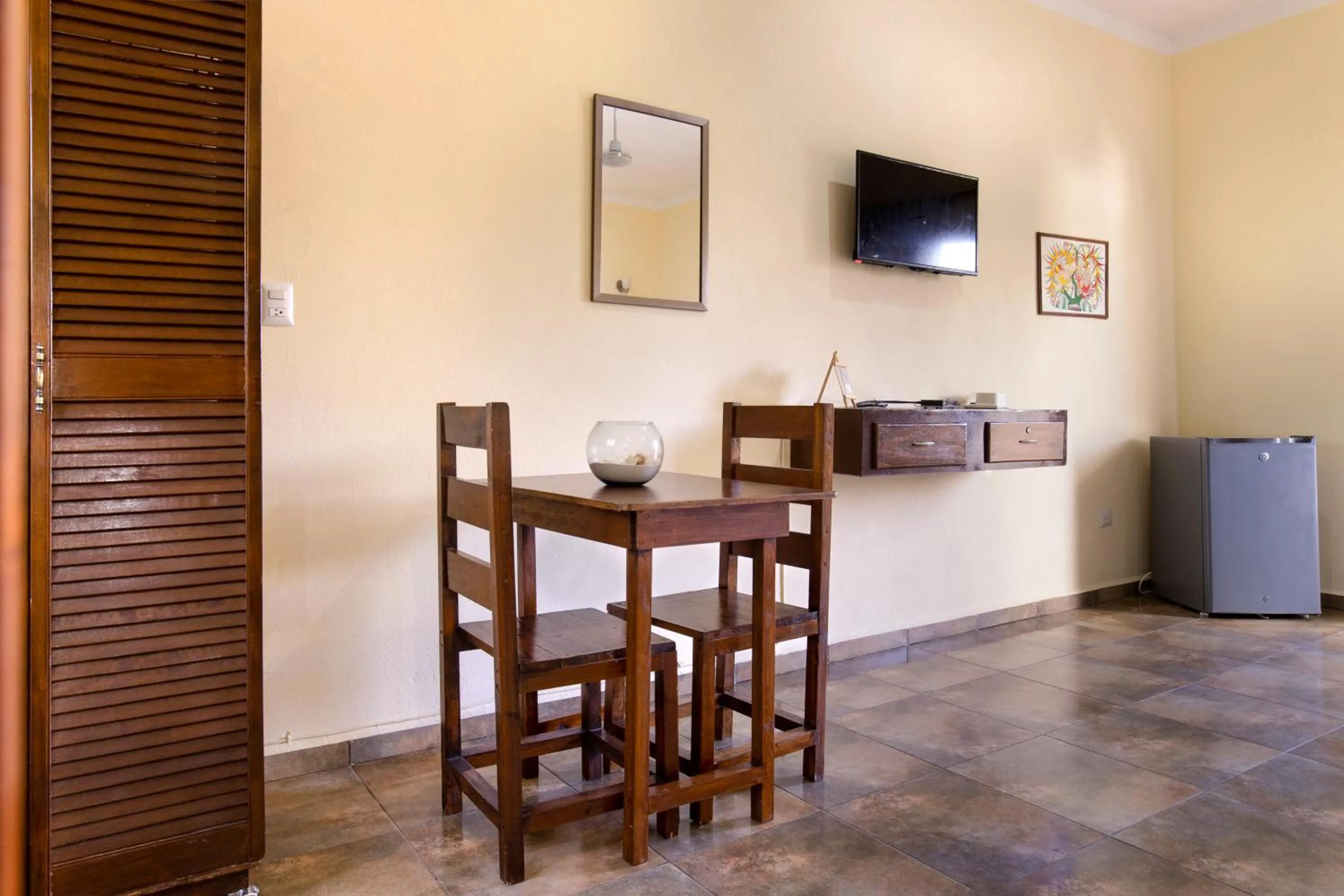 Living room in hotel stella maris tulum