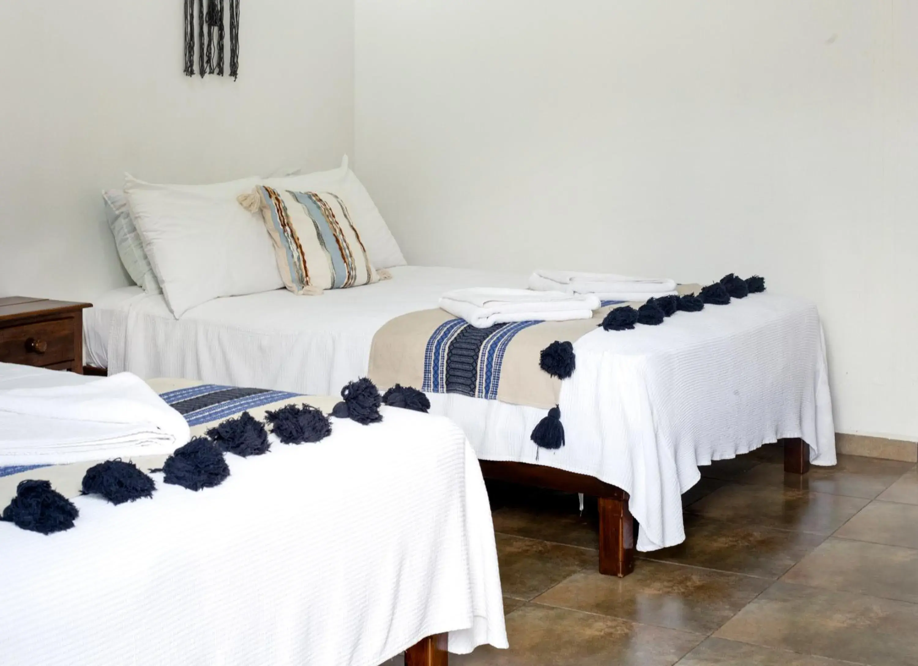 Double Room with Two Double Beds in hotel stella maris tulum Double Room with Two Double Beds in hotel stella maris tulum