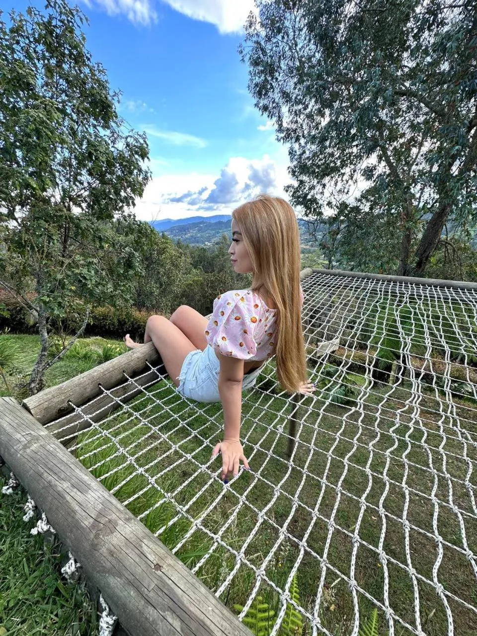 Garden view in ORU CAMPESTRE