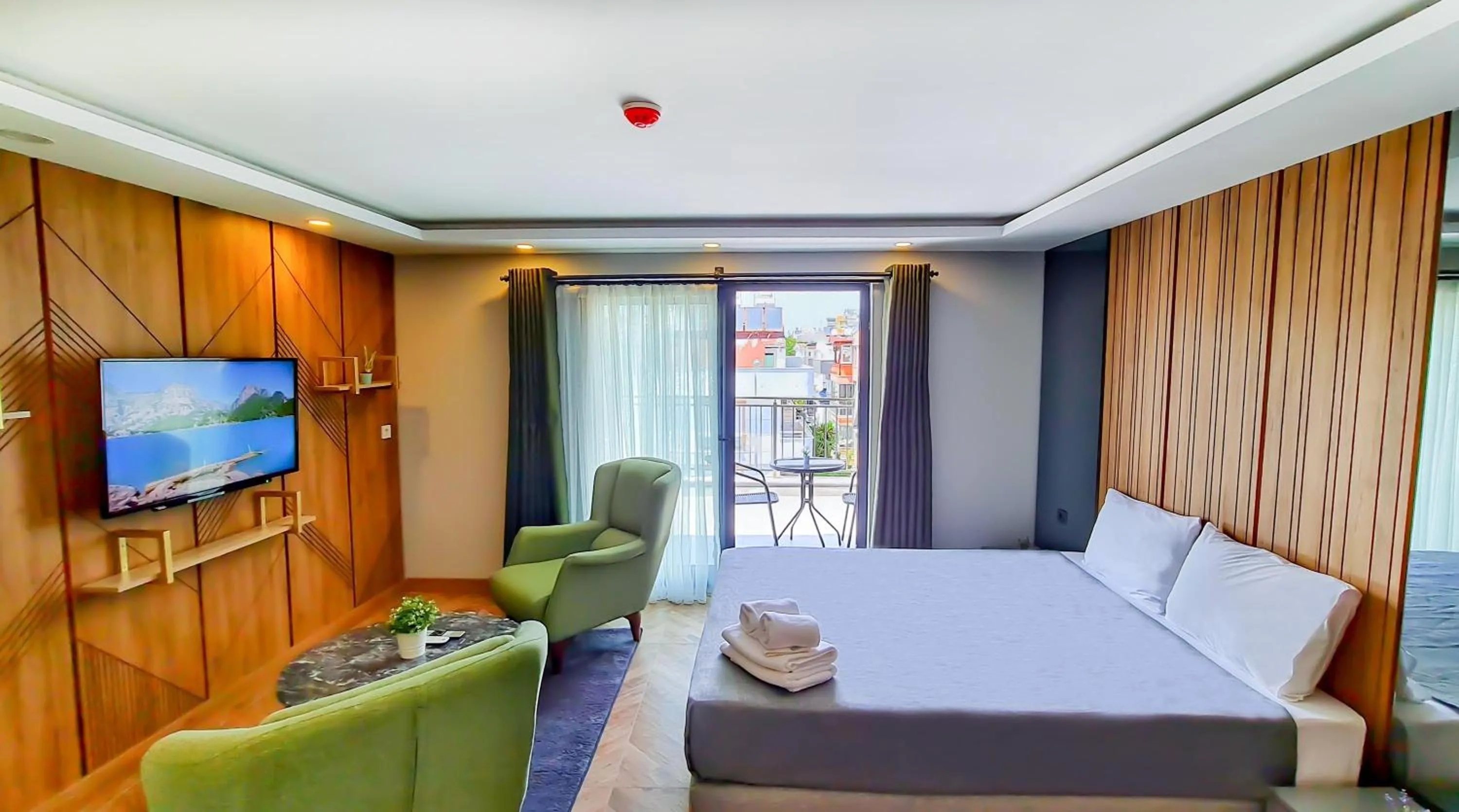 Bed in Letstay Sweet Home Mint