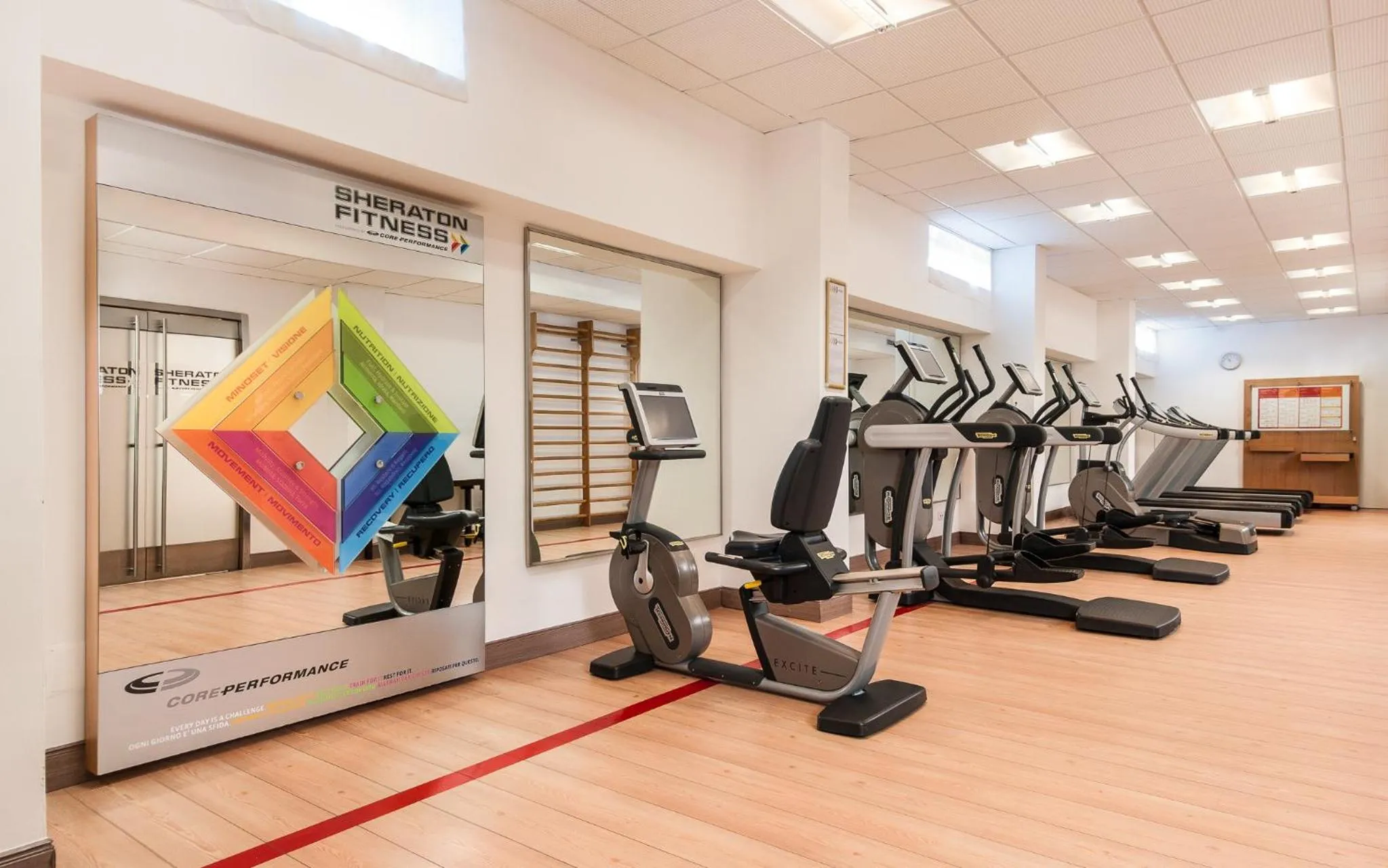 Fitness centre/facilities in Sheraton Rome Parco de Medici