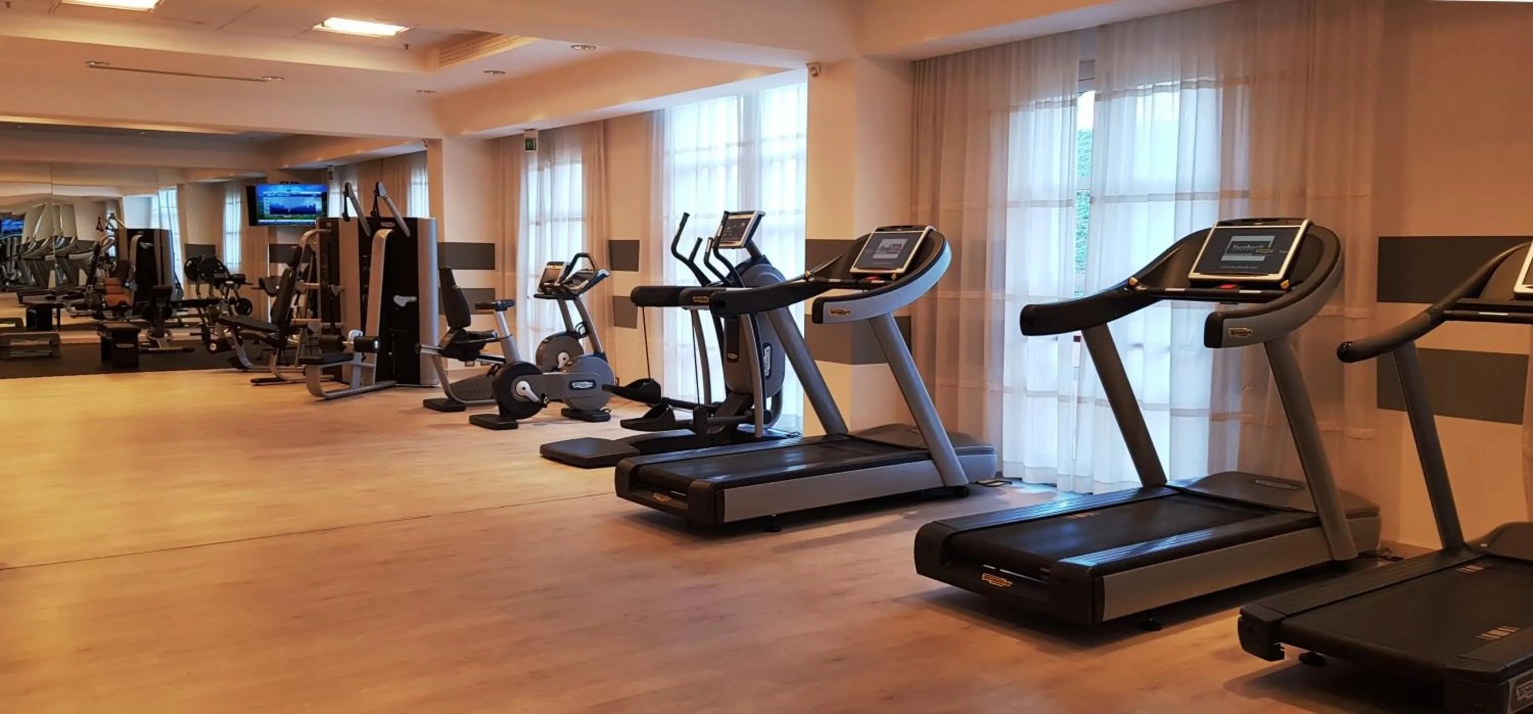 Fitness centre/facilities in Sheraton Rome Parco de Medici