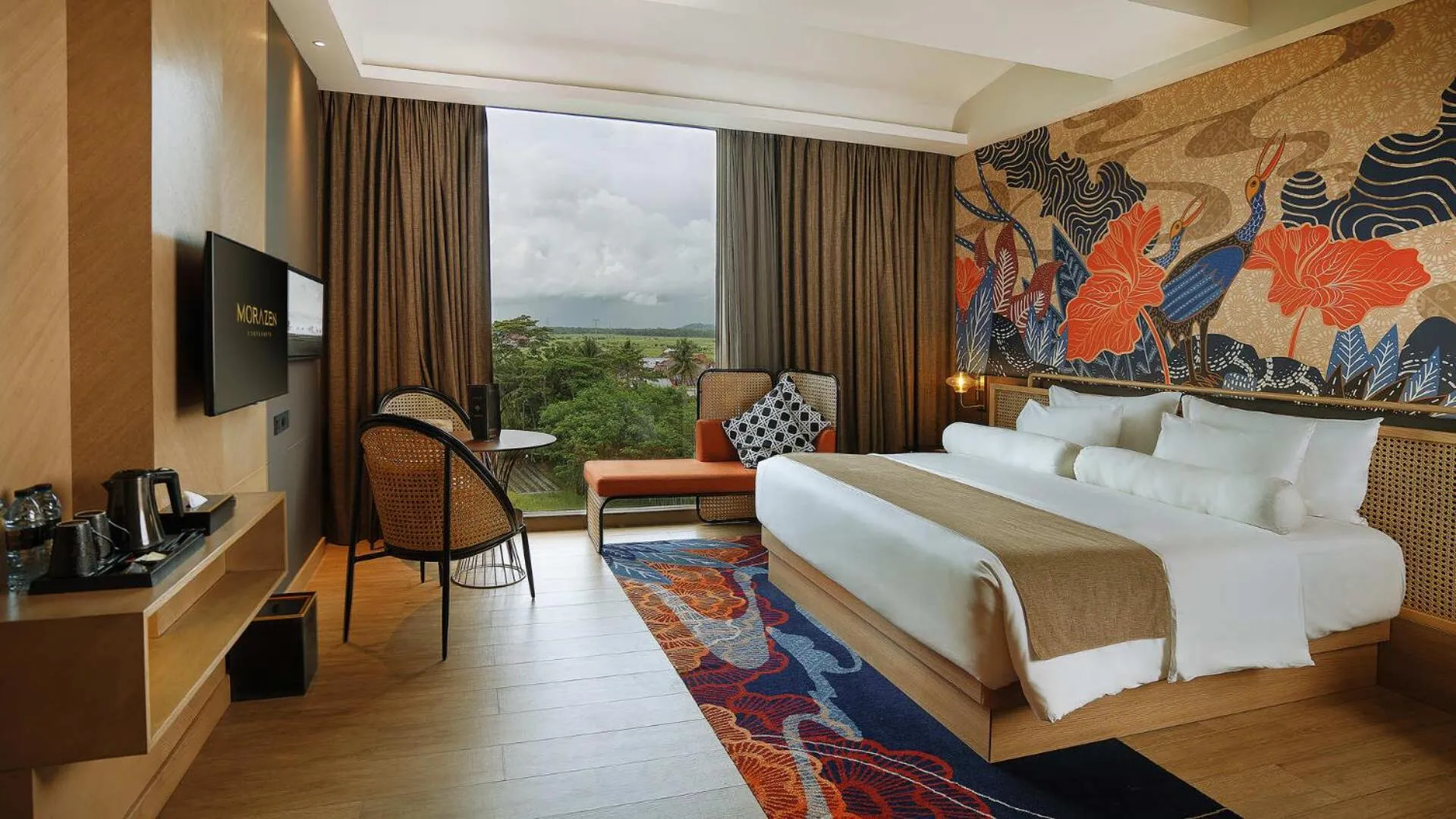 Bed in MORAZEN Yogyakarta