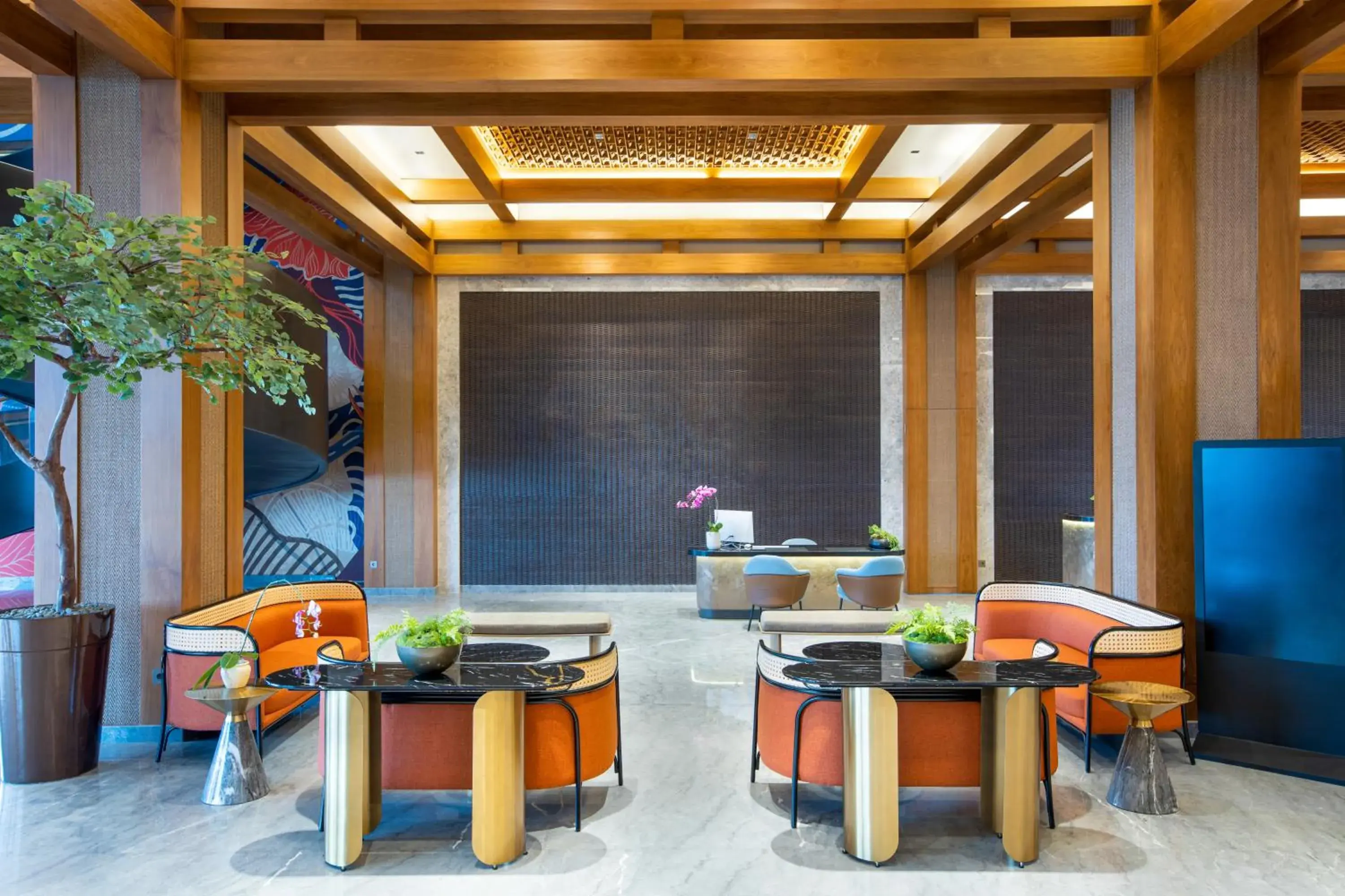 Lobby or reception in MORAZEN Yogyakarta Lobby or reception in MORAZEN Yogyakarta