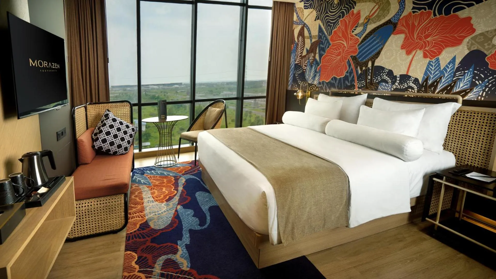 Bed in MORAZEN Yogyakarta