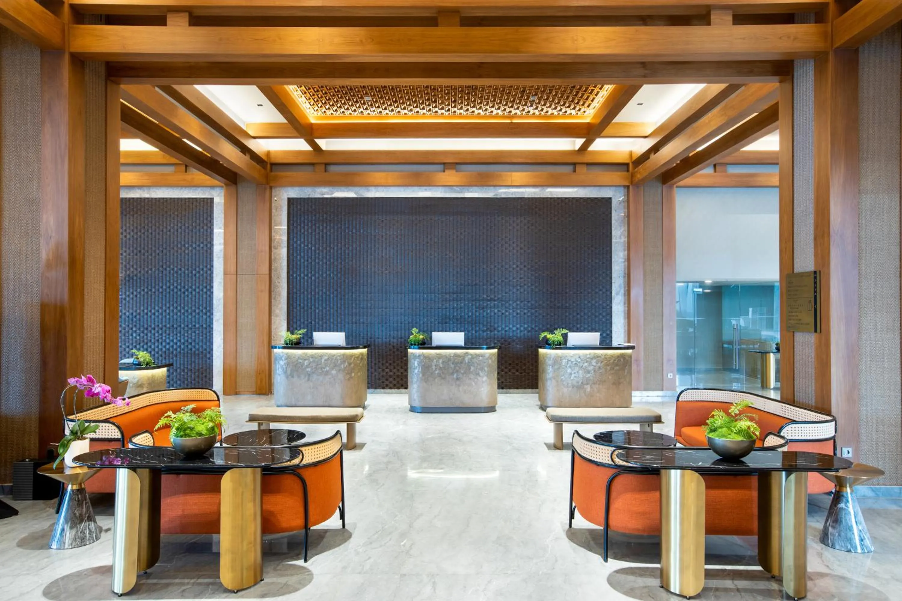 Lobby or reception in MORAZEN Yogyakarta