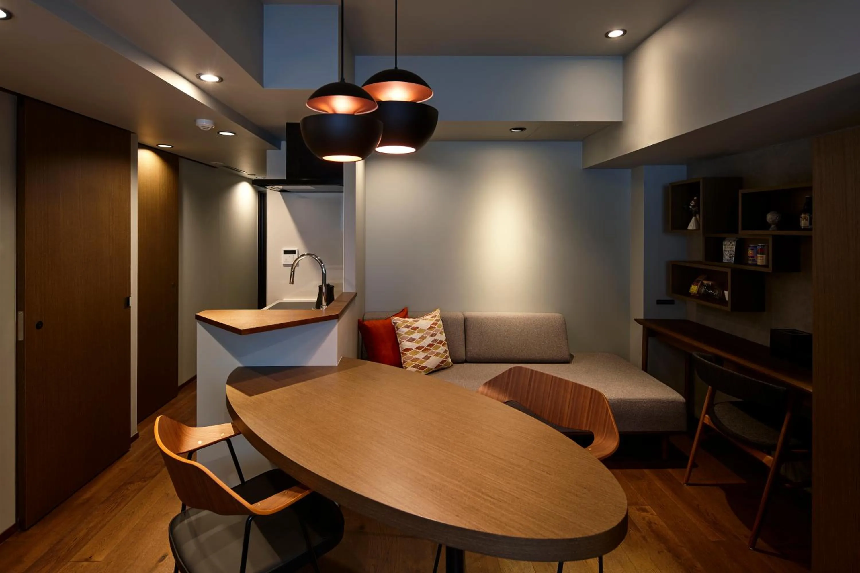 Living room in COCOSHUKU AKASAKA Premium