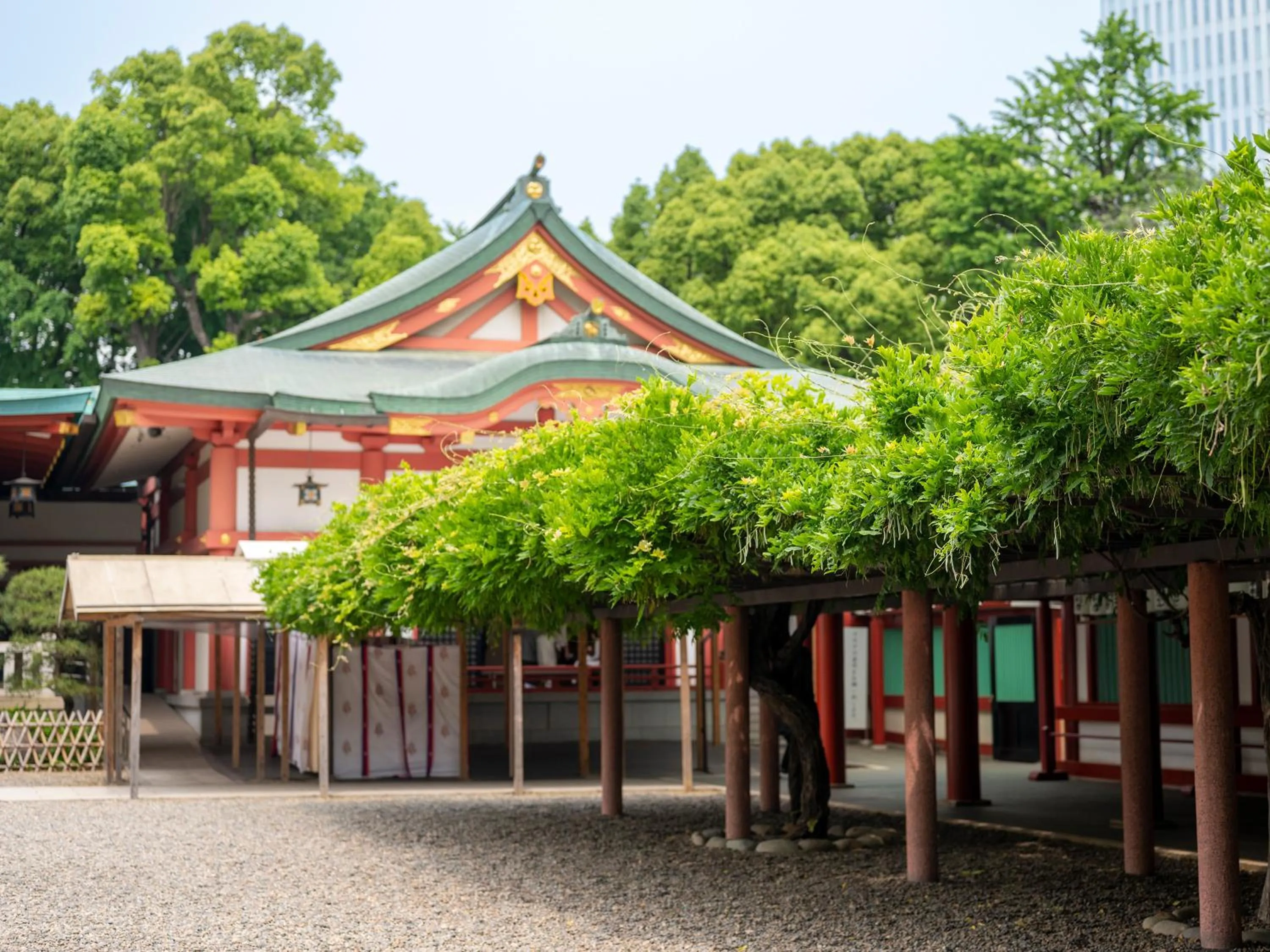 Nearby landmark in COCOSHUKU AKASAKA Premium