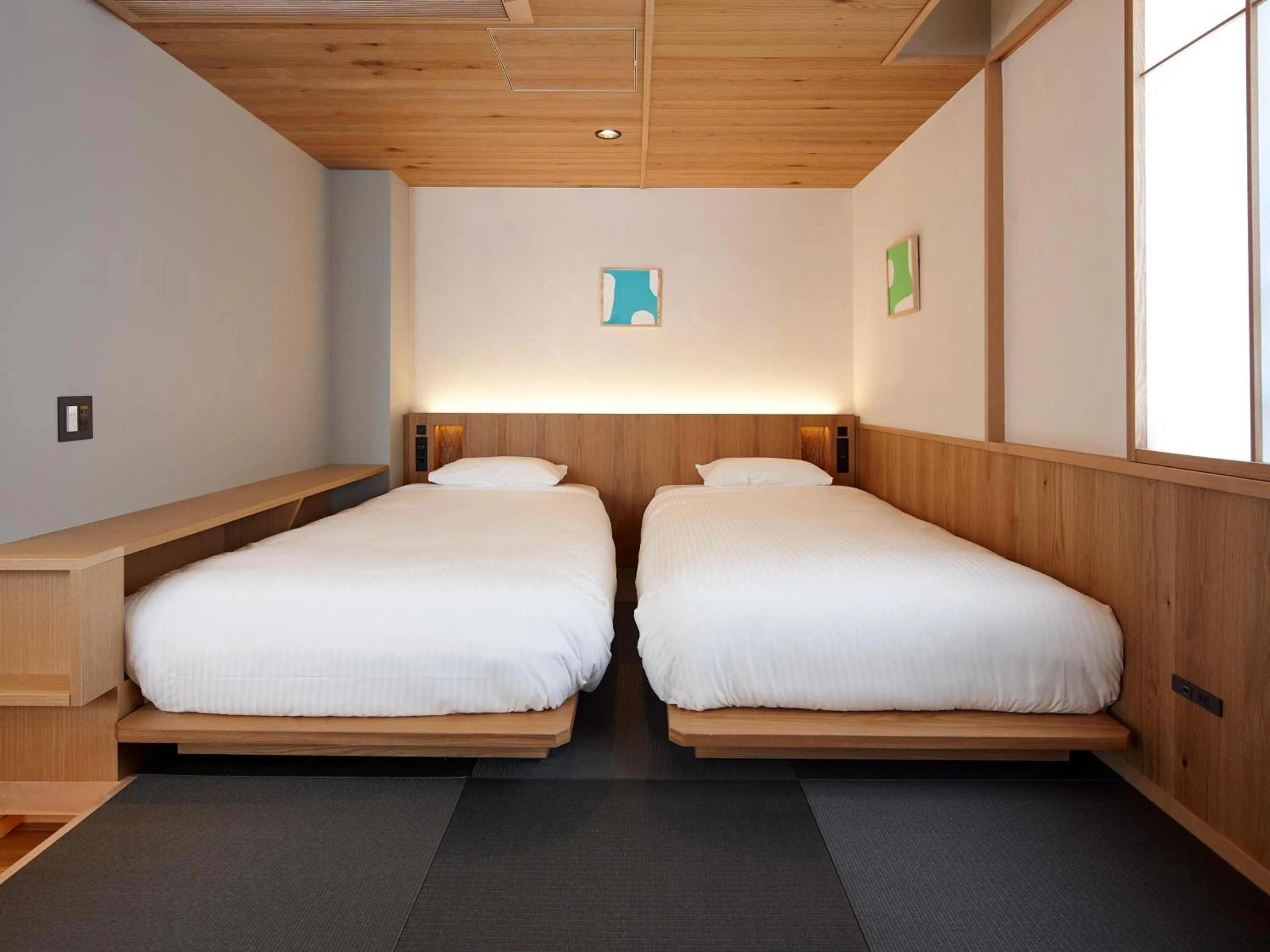 Bed in COCOSHUKU AKASAKA Premium