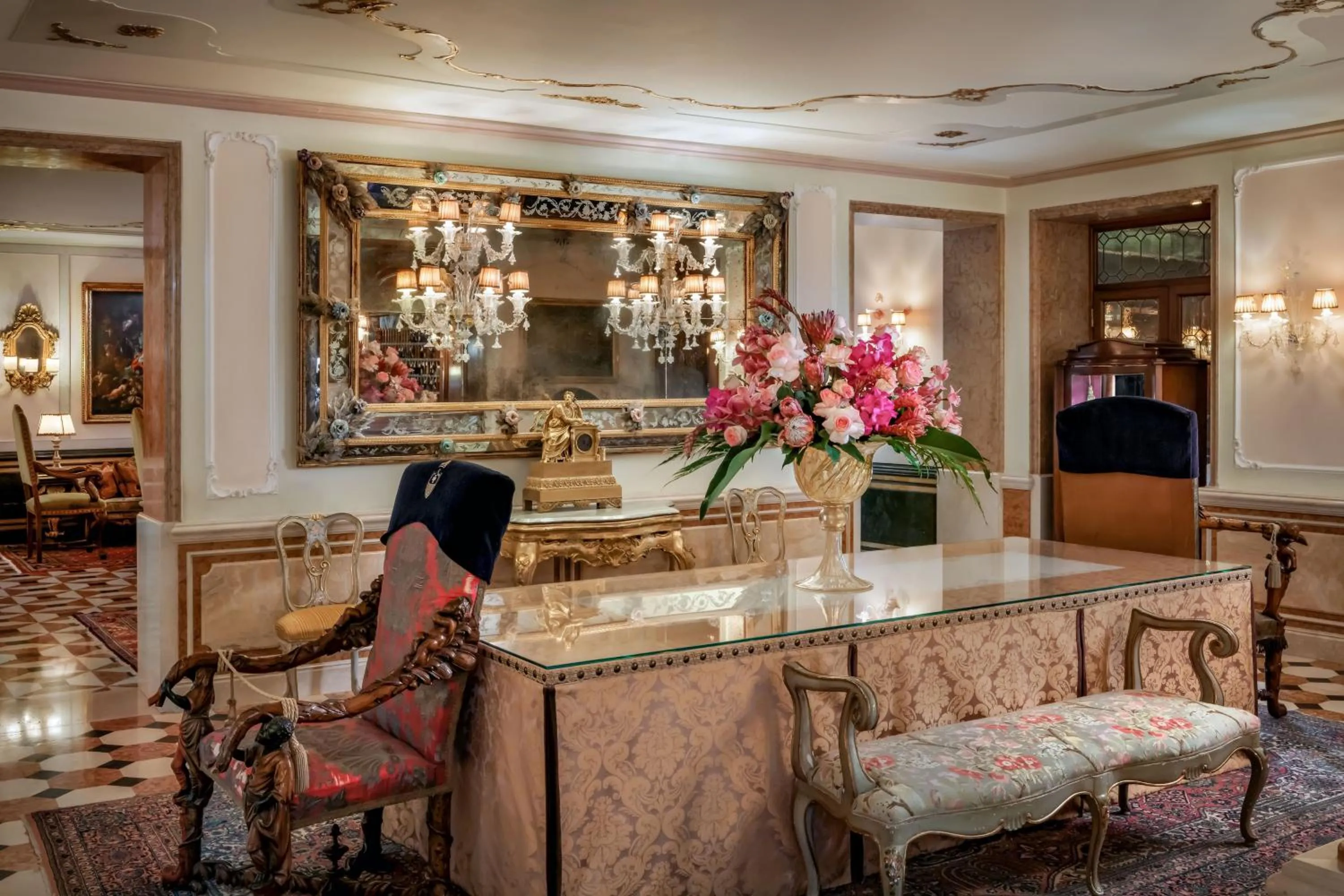 Lobby or reception in The Gritti Palace, a Luxury Collection Hotel, Venice