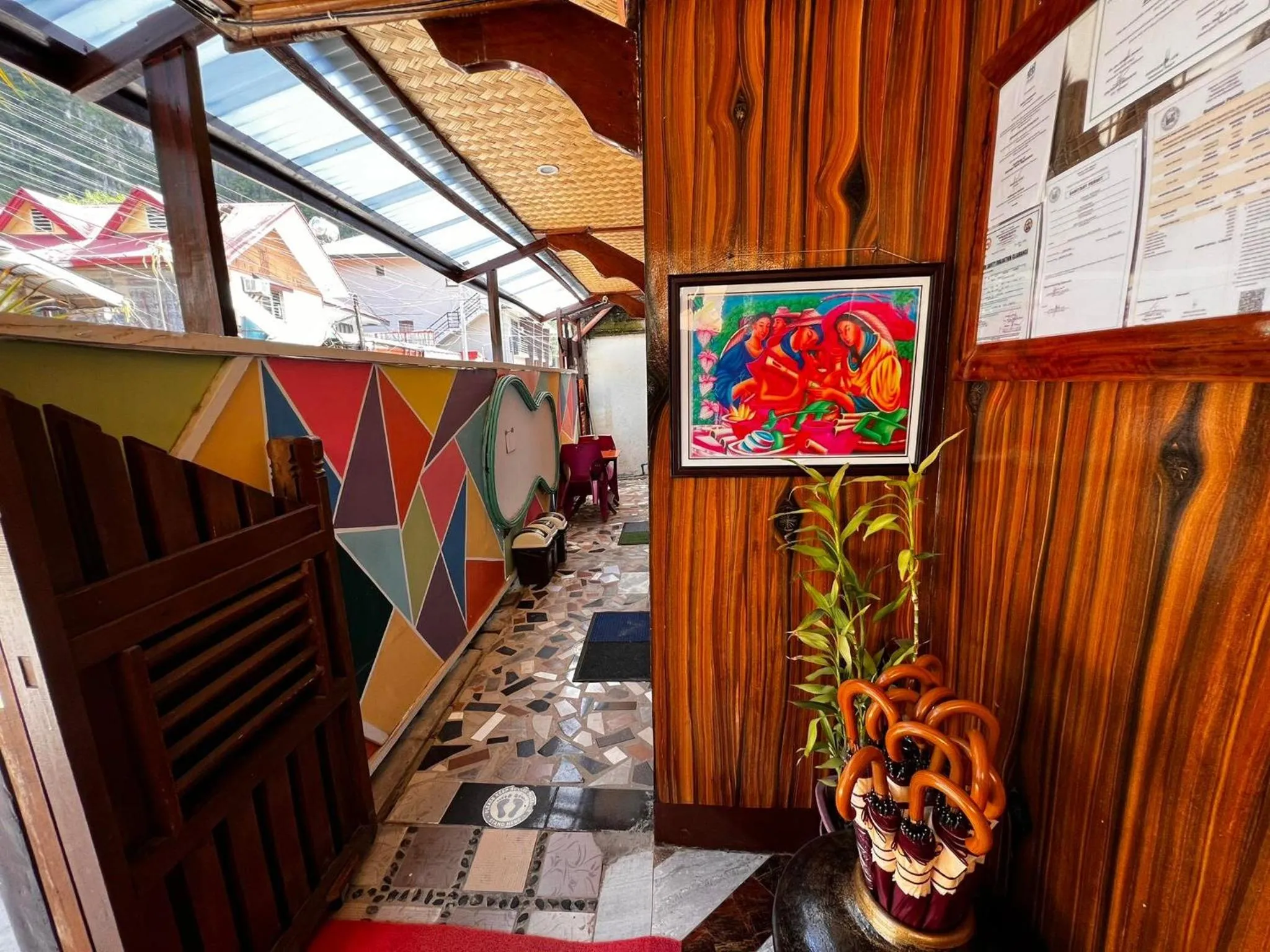 Facade/entrance in Balay Paragua