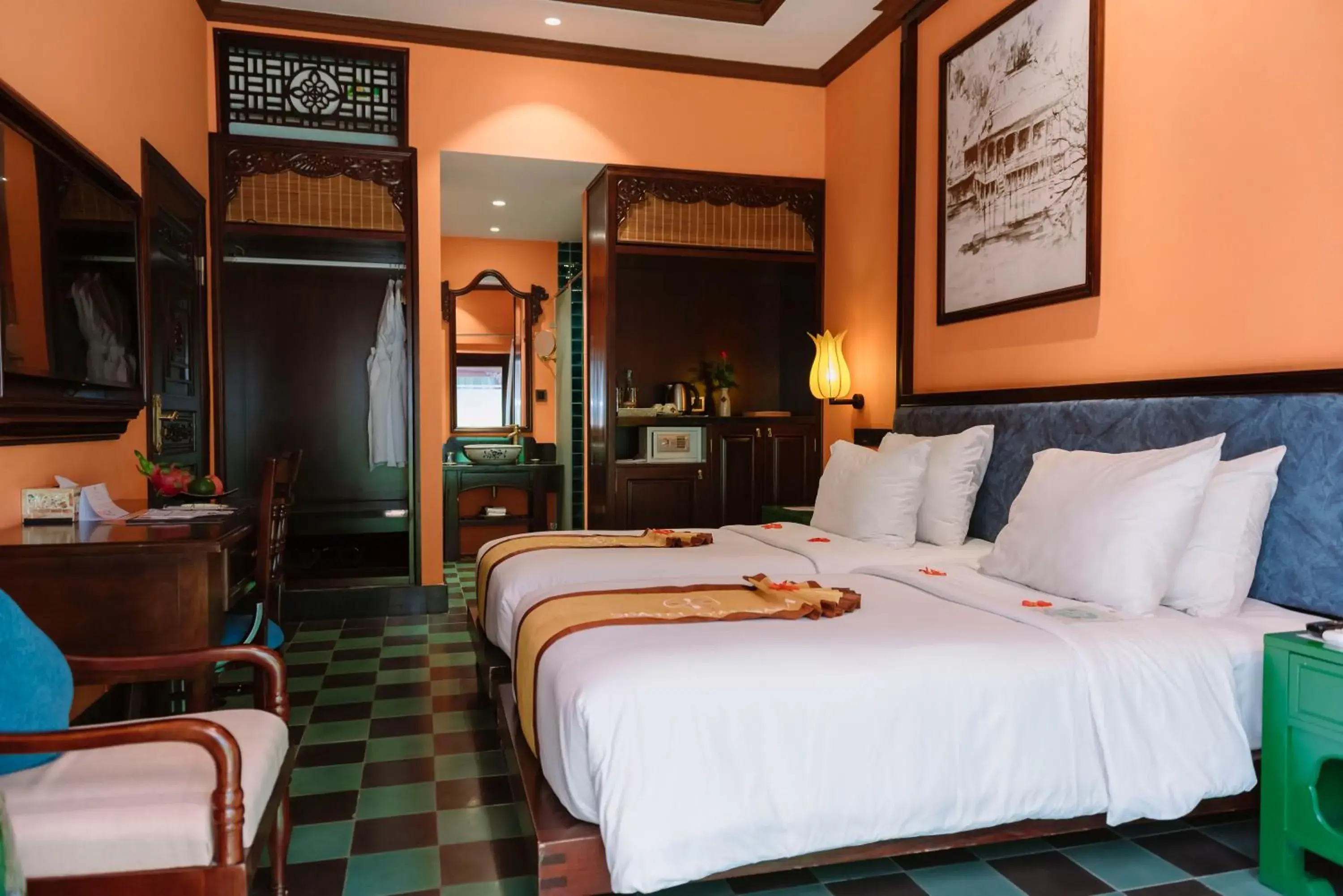 Photo of the whole room, Bed in Spatel d'Annam - Imperial Boutique Spa & Hotel Photo of the whole room, Bed in Spatel d'Annam - Imperial Boutique Spa & Hotel