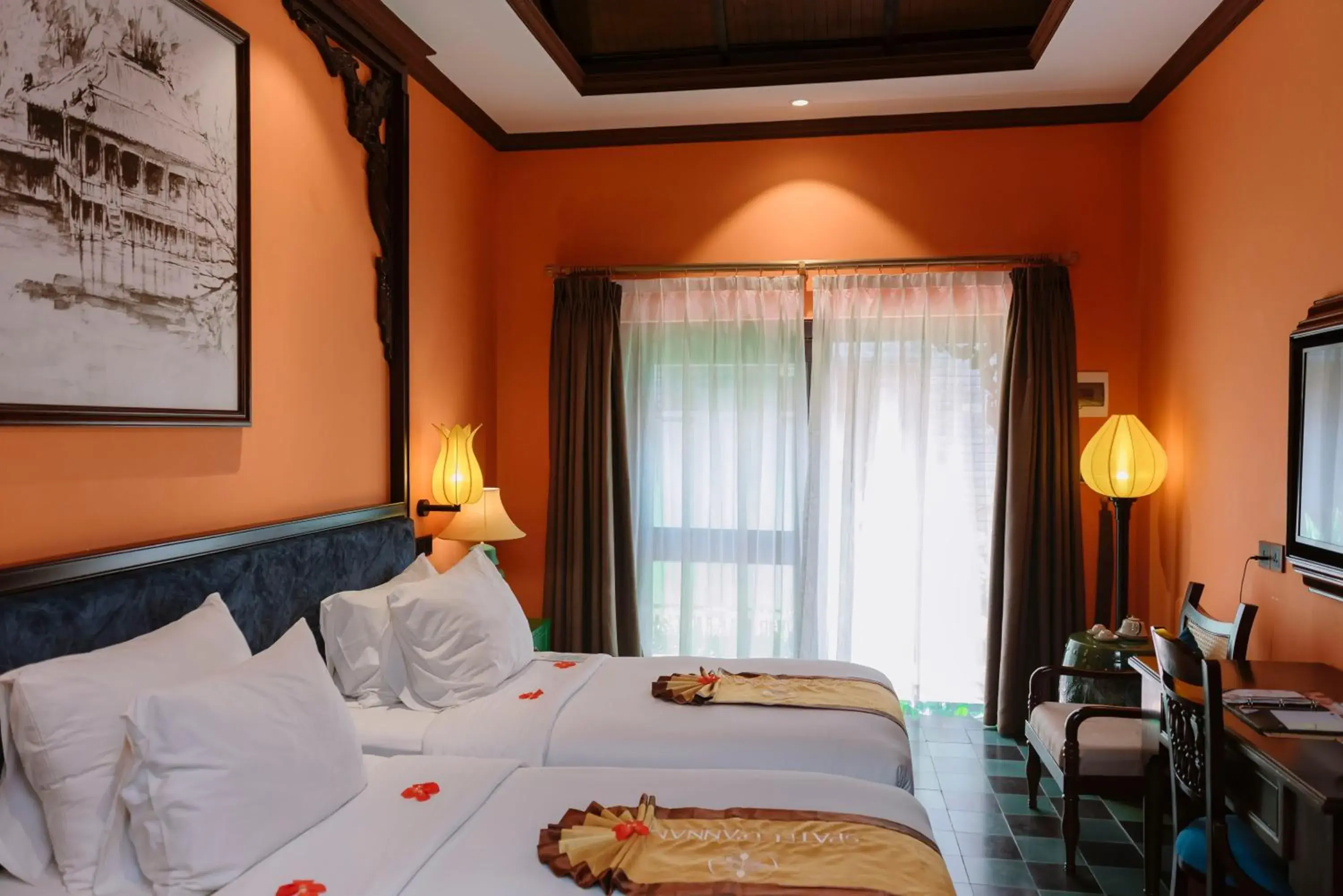 View (from property/room), Bed in Spatel d'Annam - Imperial Boutique Spa & Hotel View (from property/room), Bed in Spatel d'Annam - Imperial Boutique Spa & Hotel