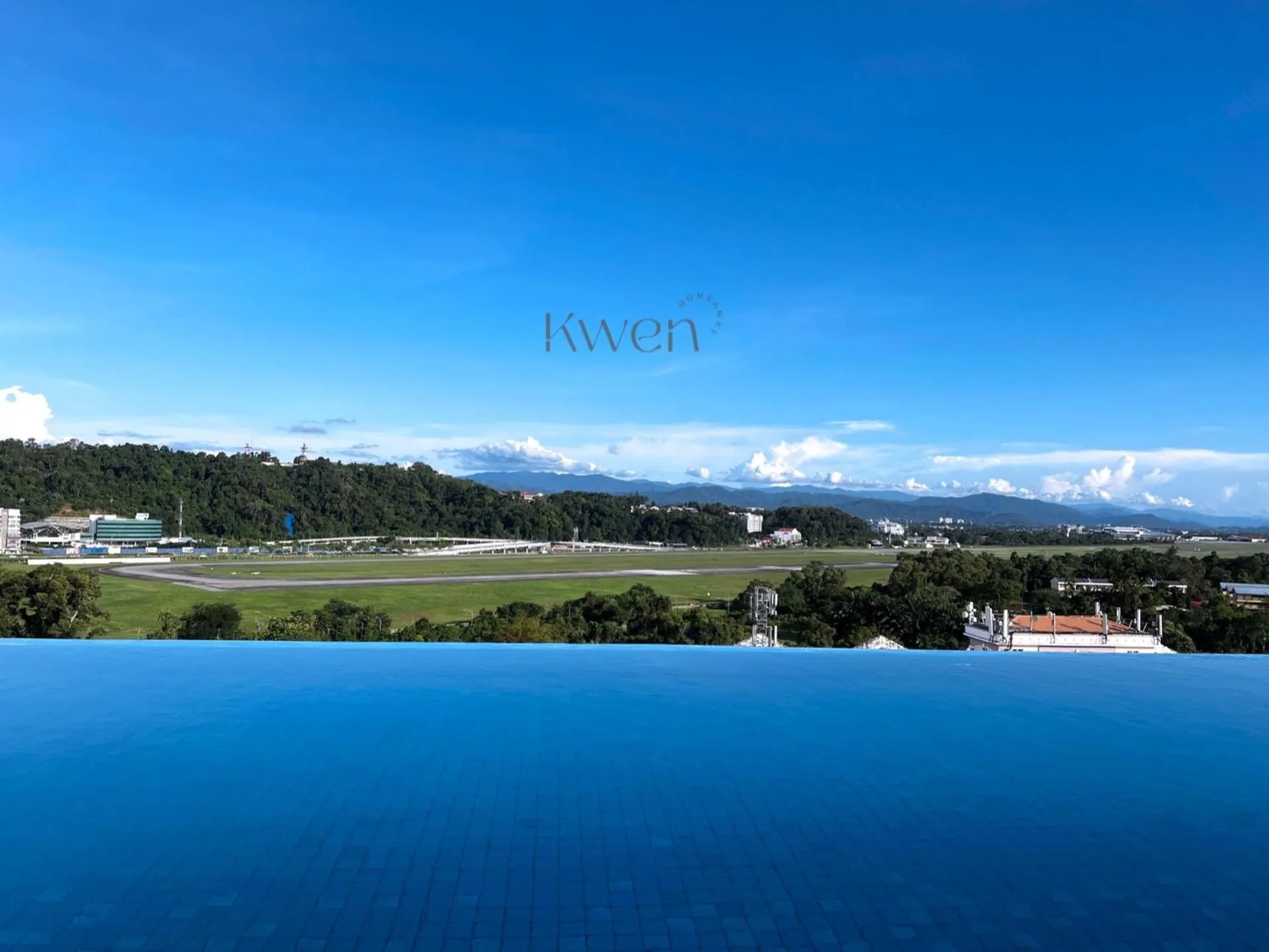Swimming pool in KWEN Suites-Tanjung Aru InfinityPool Seaview/Airport View