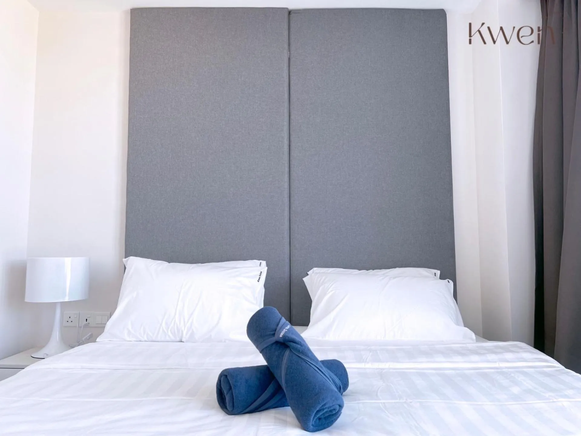 Bedroom, Bed in KWEN Suites-Tanjung Aru InfinityPool Seaview/Airport View