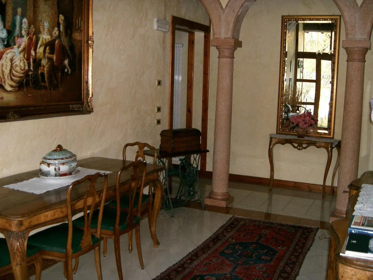 Dining area in Monte Tondo Winery