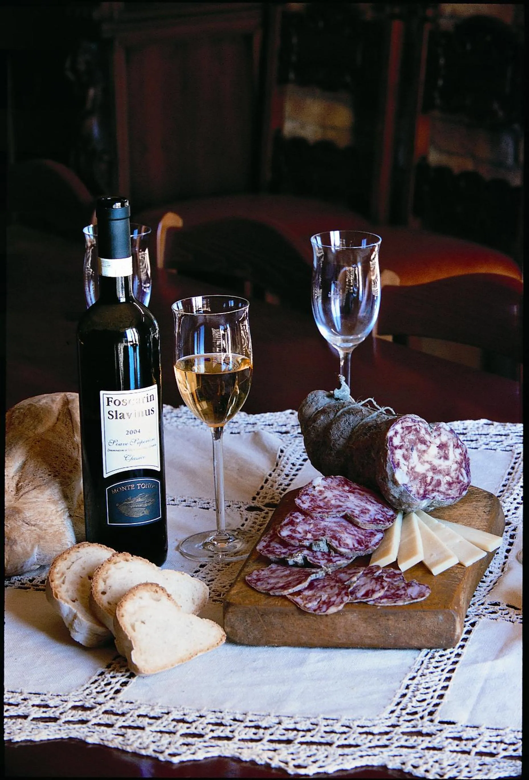 Food in Monte Tondo Winery