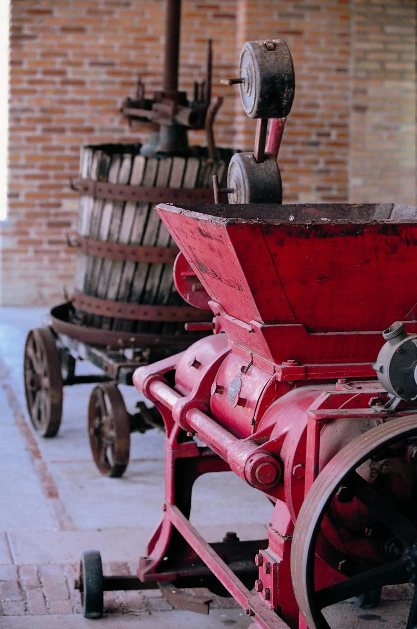 Decorative detail in Monte Tondo Winery