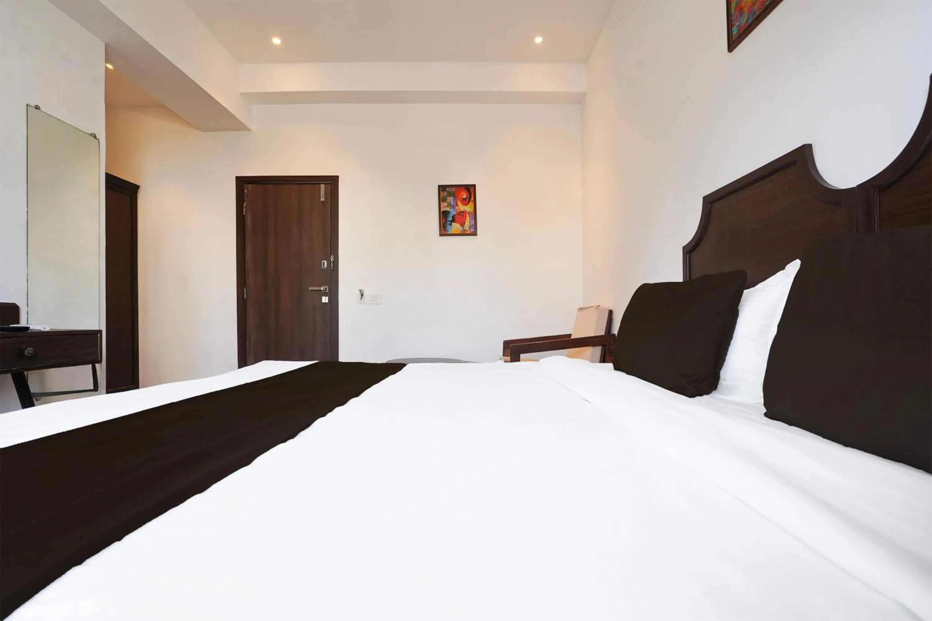 Bedroom, Bed in Super Townhouse Central Bazar Road Ramdaspeth