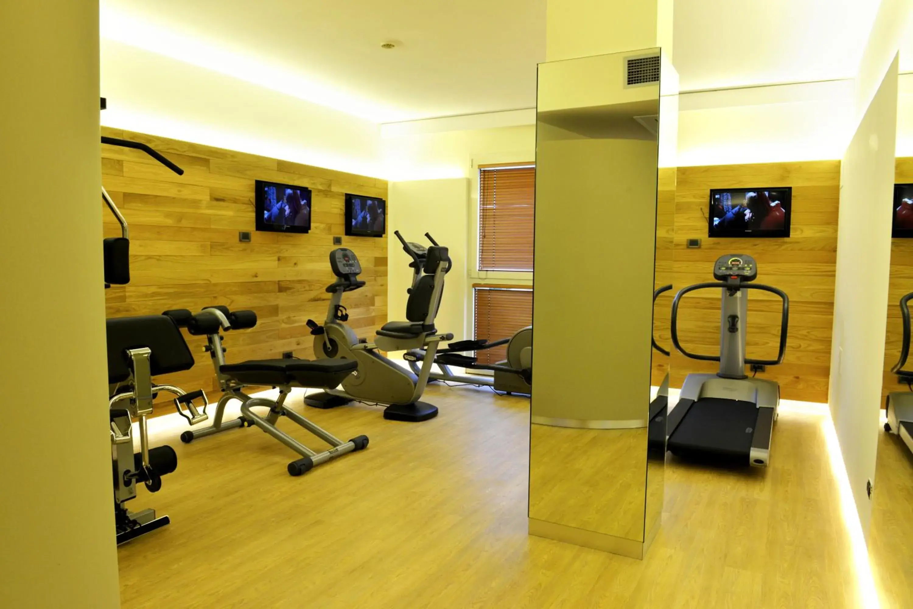 Fitness centre/facilities in UNA HOTELS Cesena Nord Fitness centre/facilities in UNA HOTELS Cesena Nord