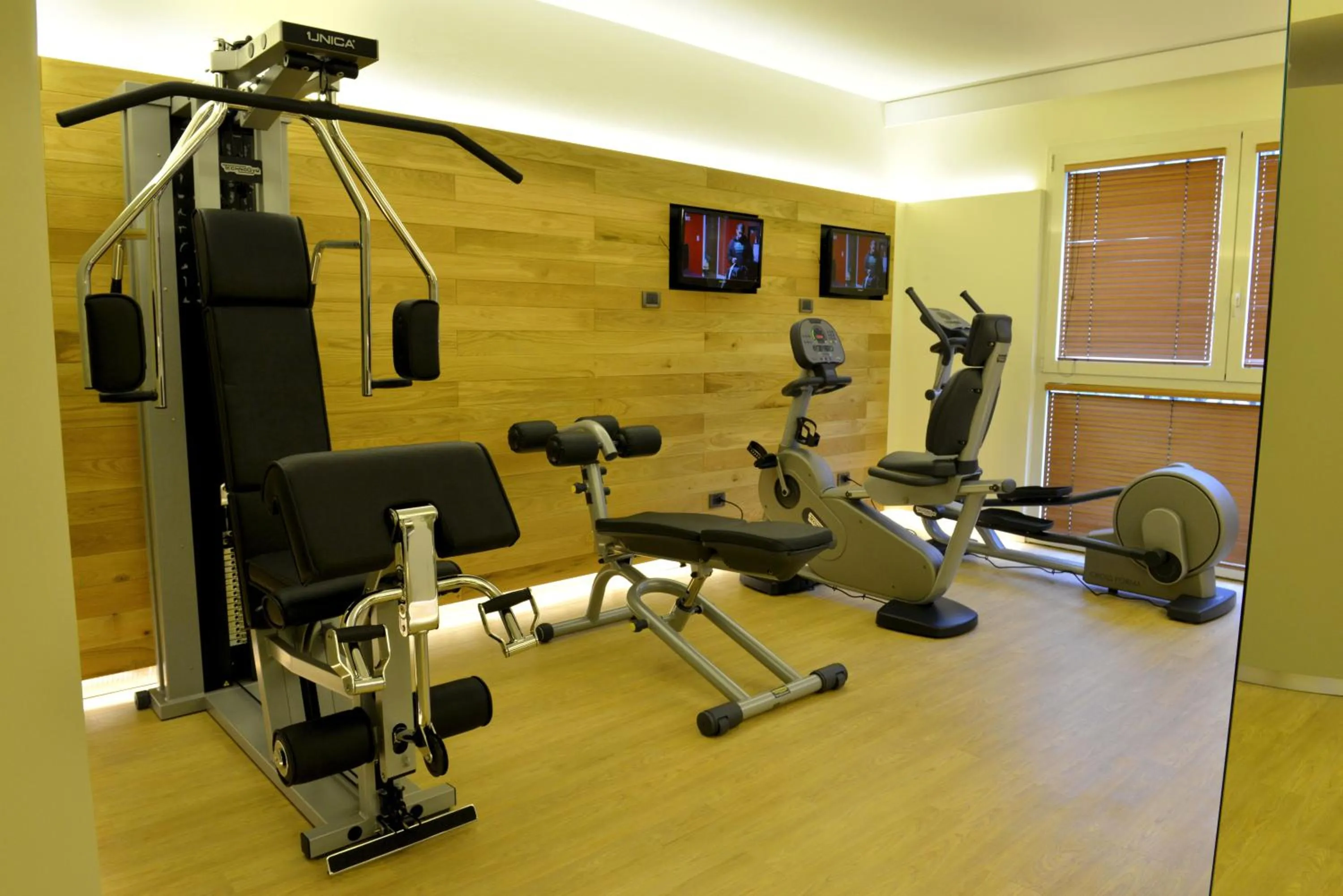 Fitness centre/facilities in UNA HOTELS Cesena Nord