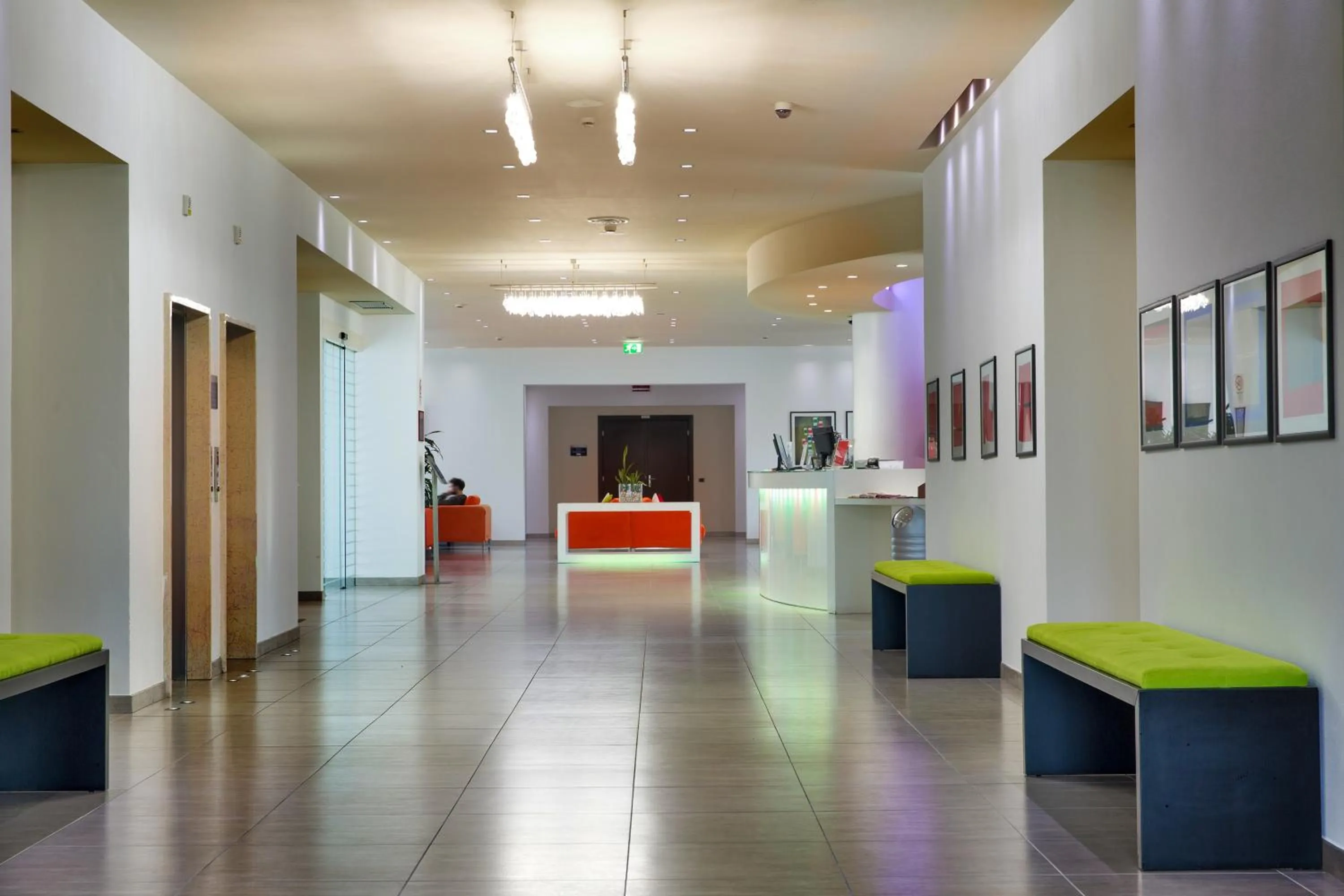 Lobby or reception in UNA HOTELS Cesena Nord