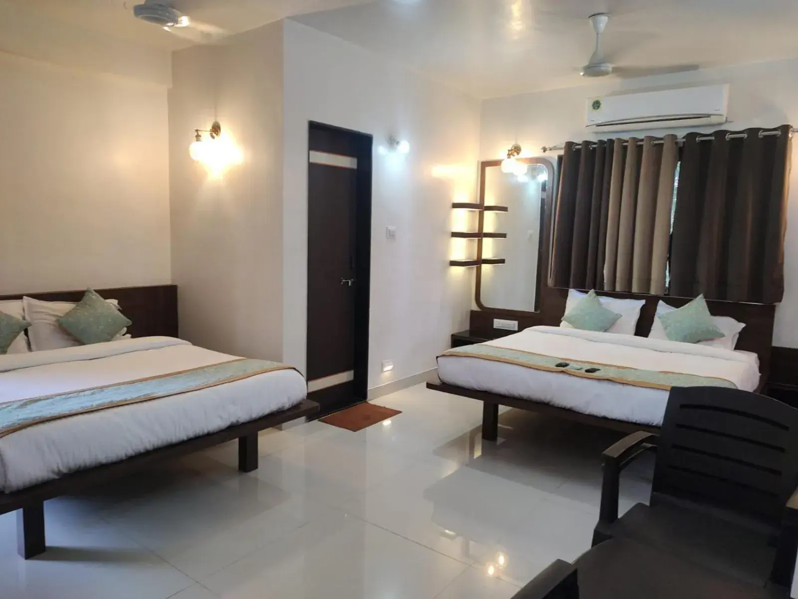 Bed in Cocorico Beach Resort Bed in Cocorico Beach Resort