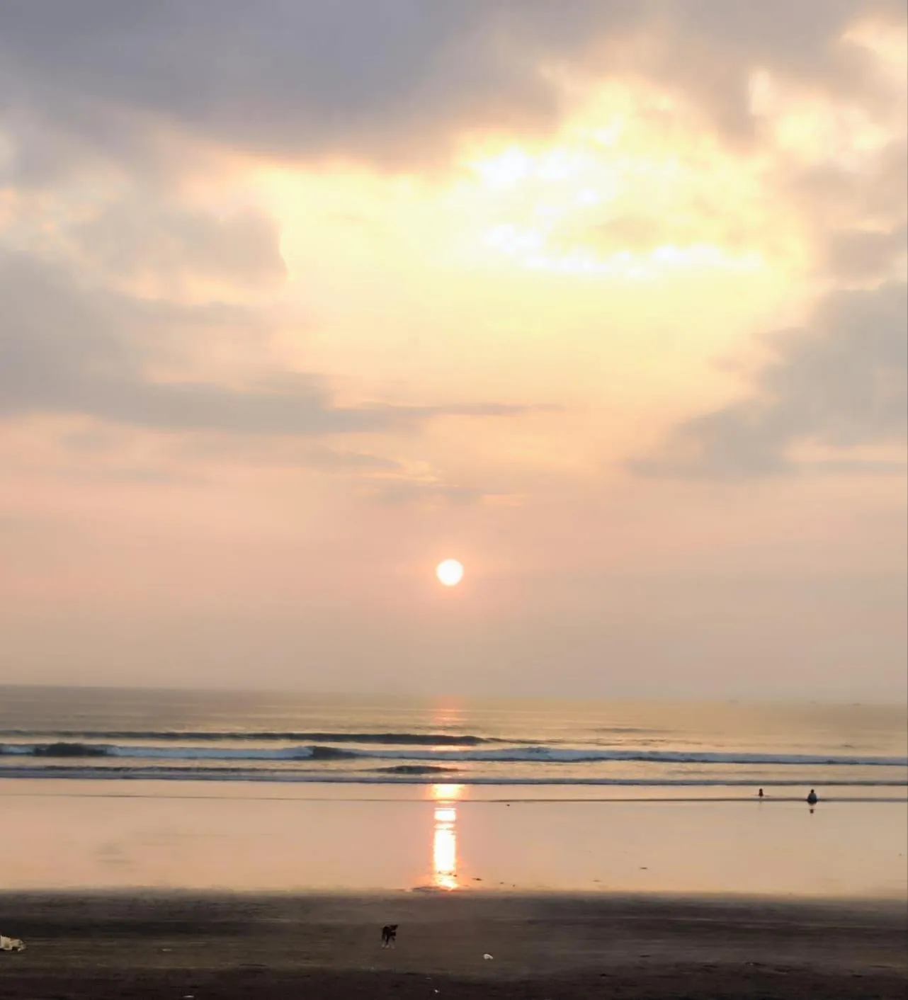 Sunset in Cocorico Beach Resort