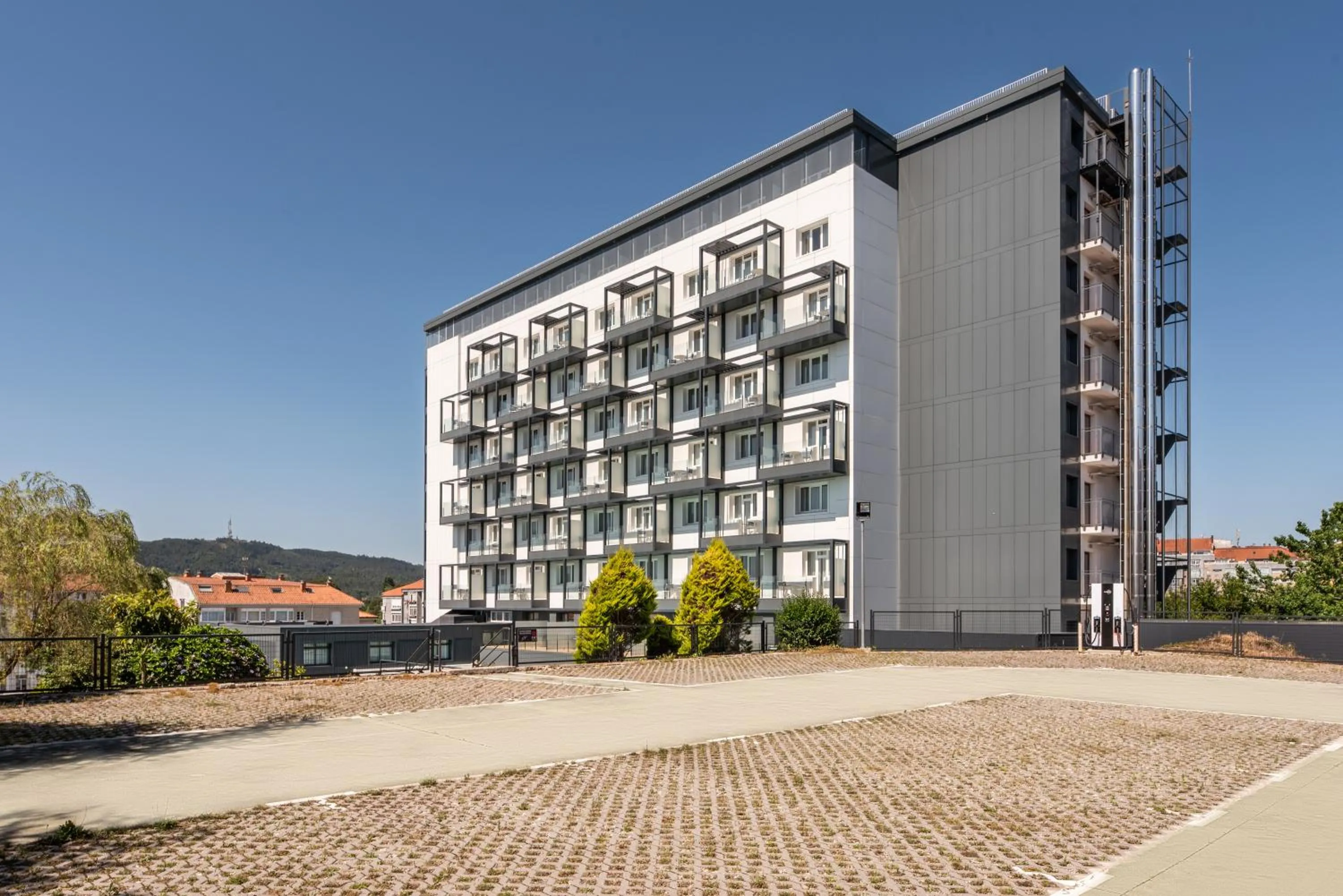 Parking in Exe Peregrino