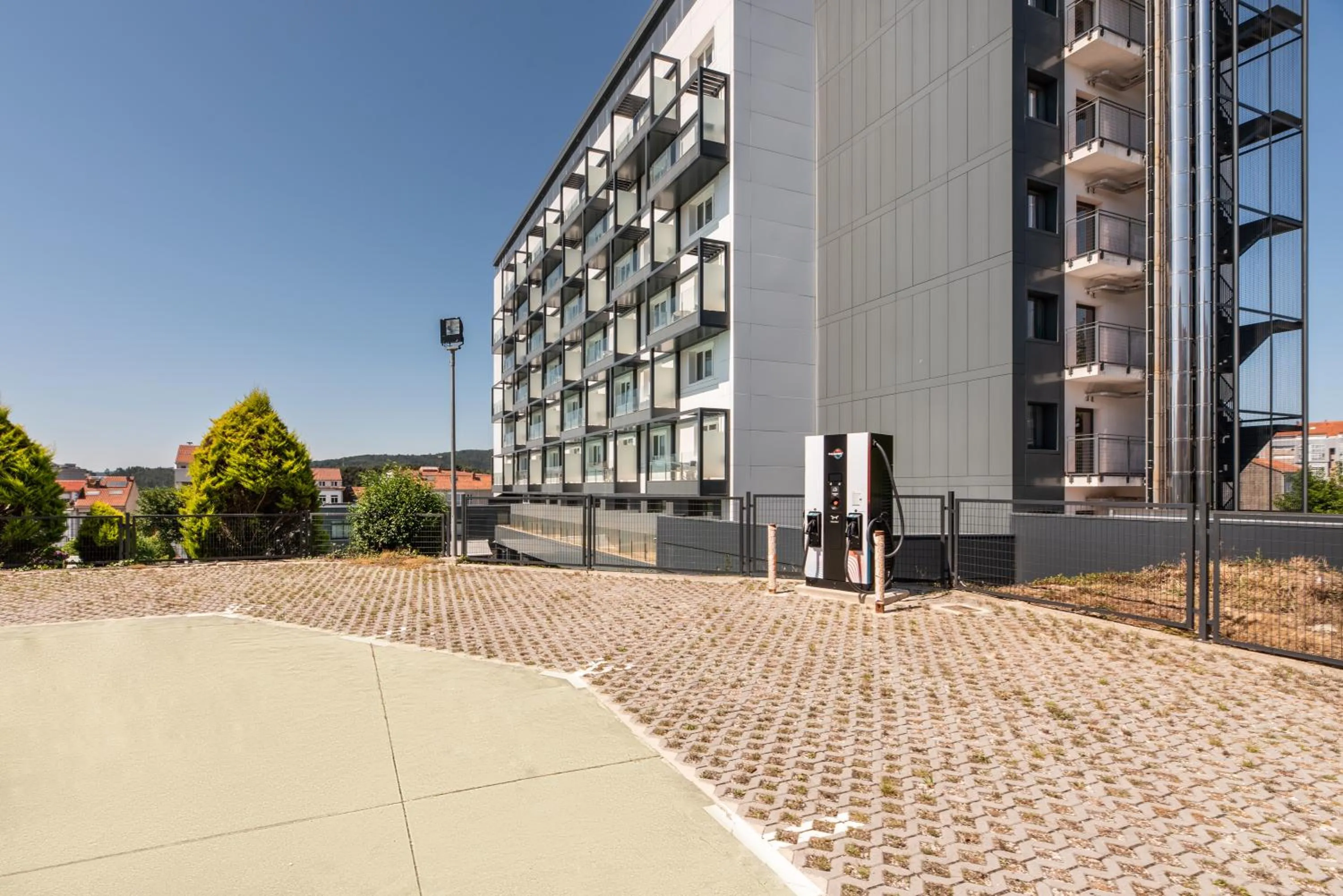 Parking in Exe Peregrino