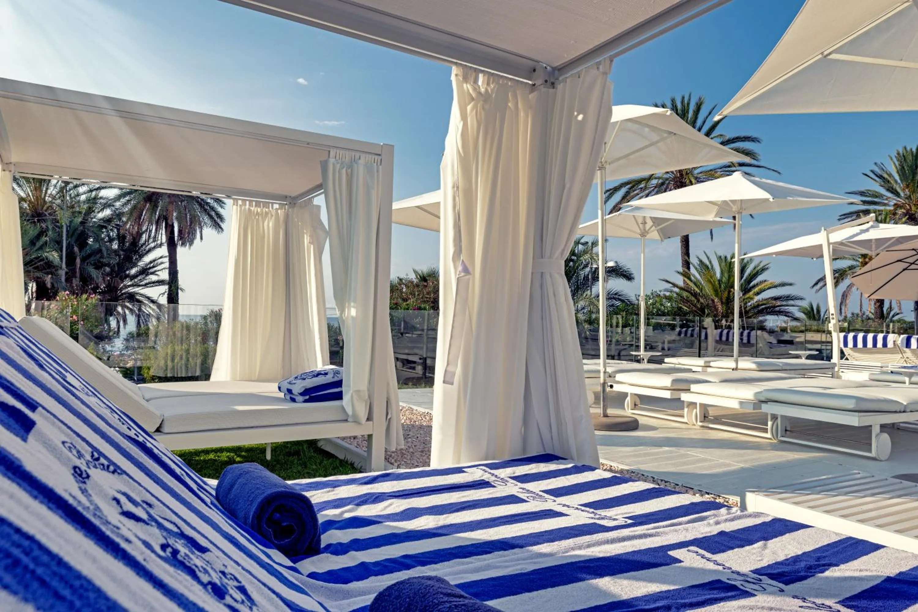 Solarium in Miramare The Palace Resort