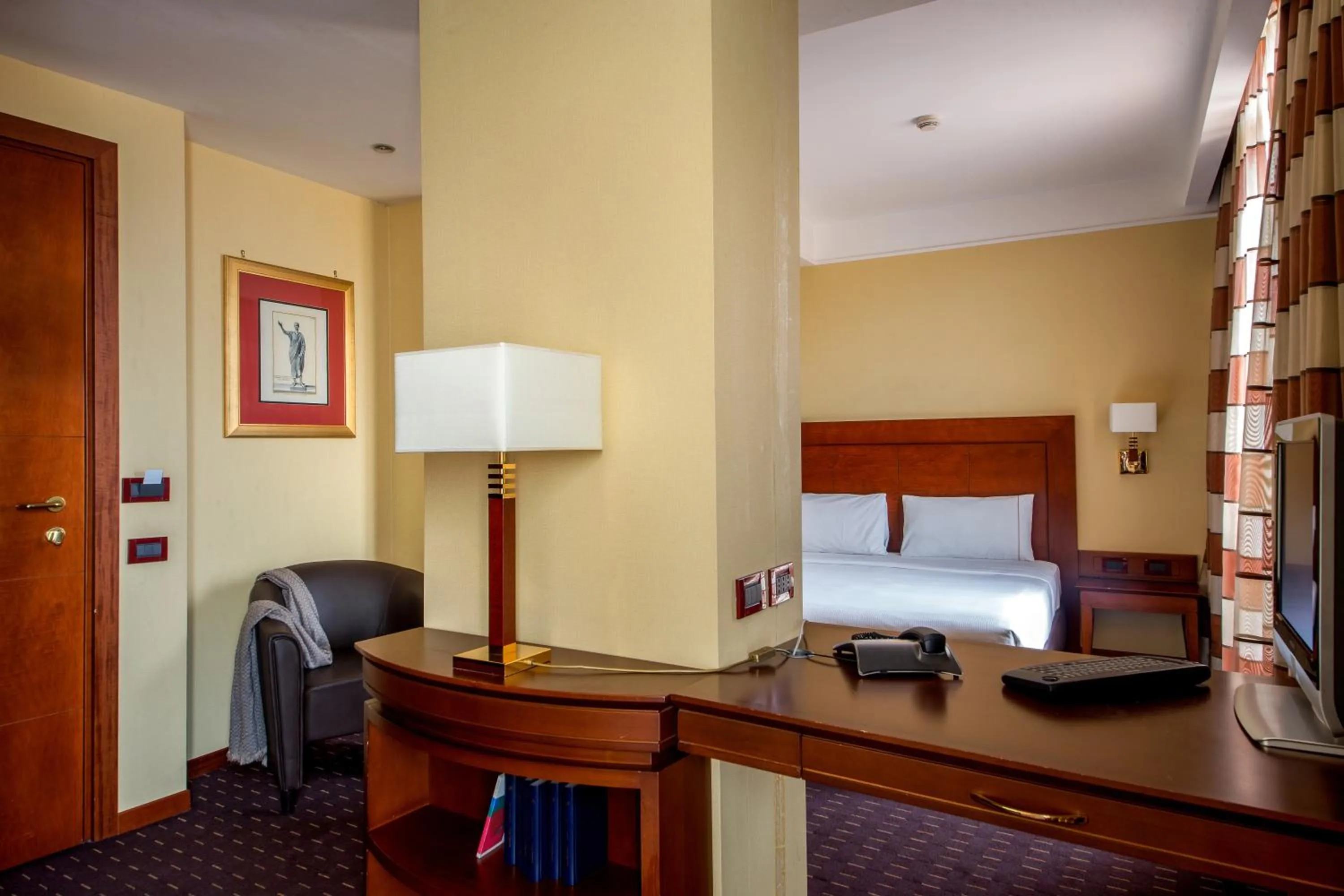 Decorative detail, Bed in Hotel Capannelle Roma